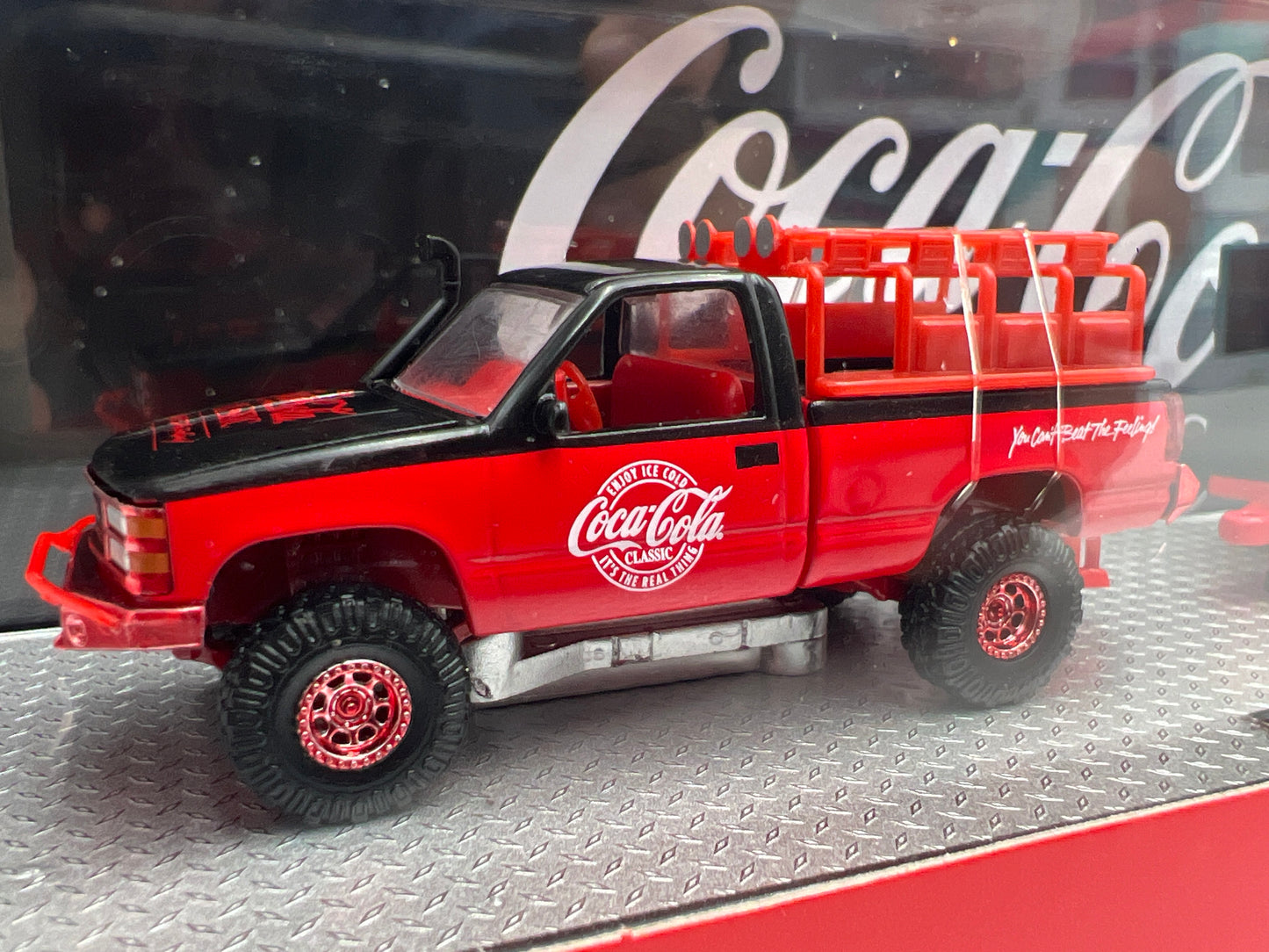M2 Machines Haulers S03 Coca Cola CHASE 1998 GMC Sierra 1500 & 1995 GMC S15 Sonoma