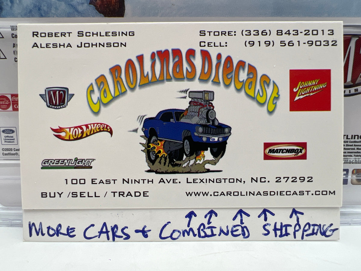 M2 Machines PB02 RAW CHASE 1/250 Coca Cola 1988 Ford Mustang GT