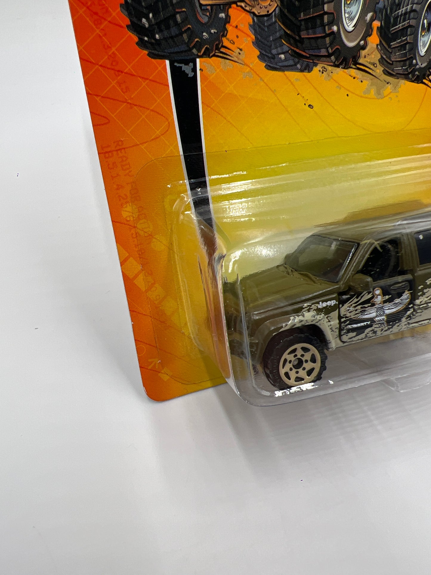 Matchbox MBX Metal #69 Jeep Liberty Green W/Protector