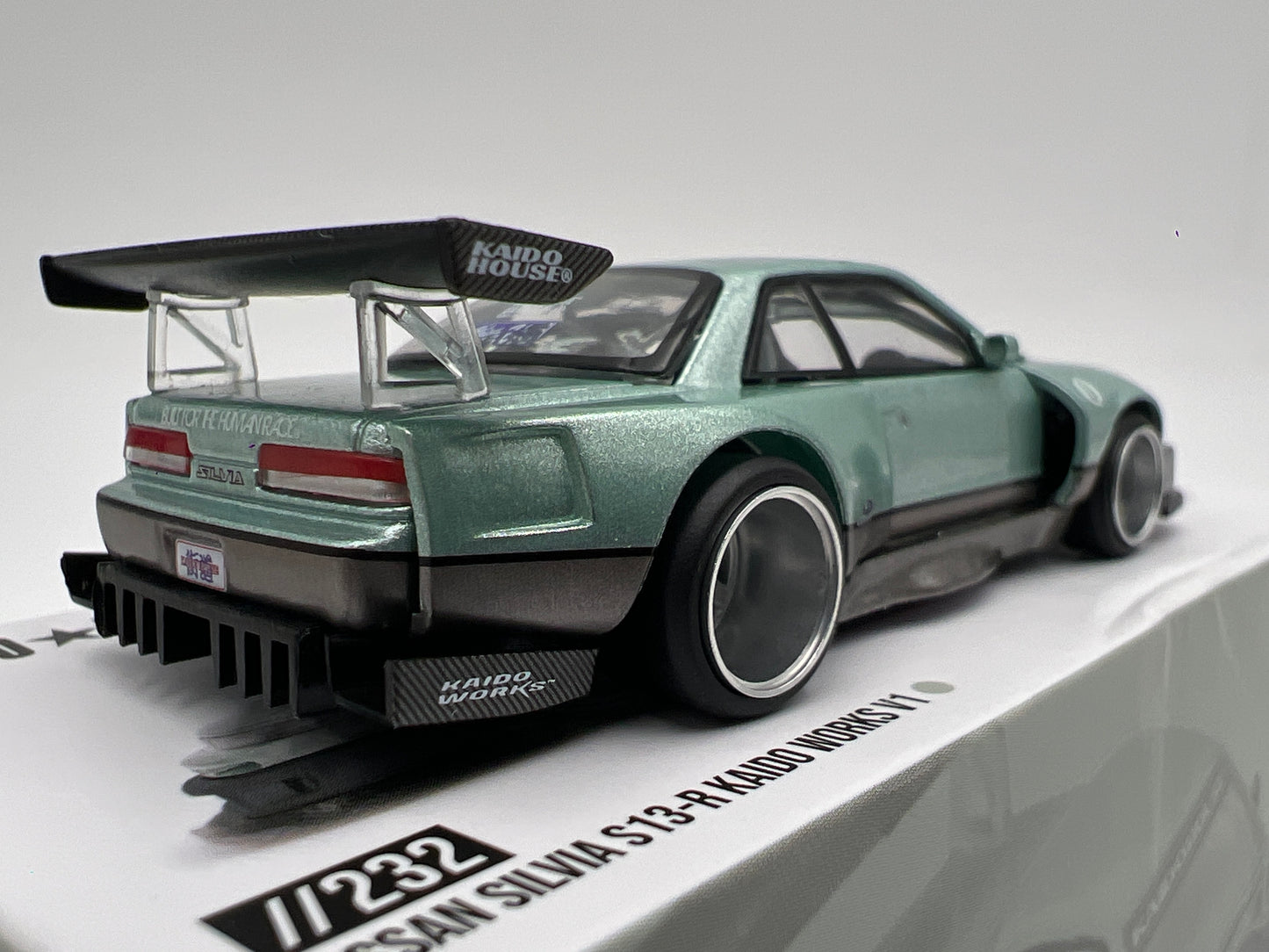 Mini GT Kaido House #232 Nissan Silvia S13-R Kaido Works V1