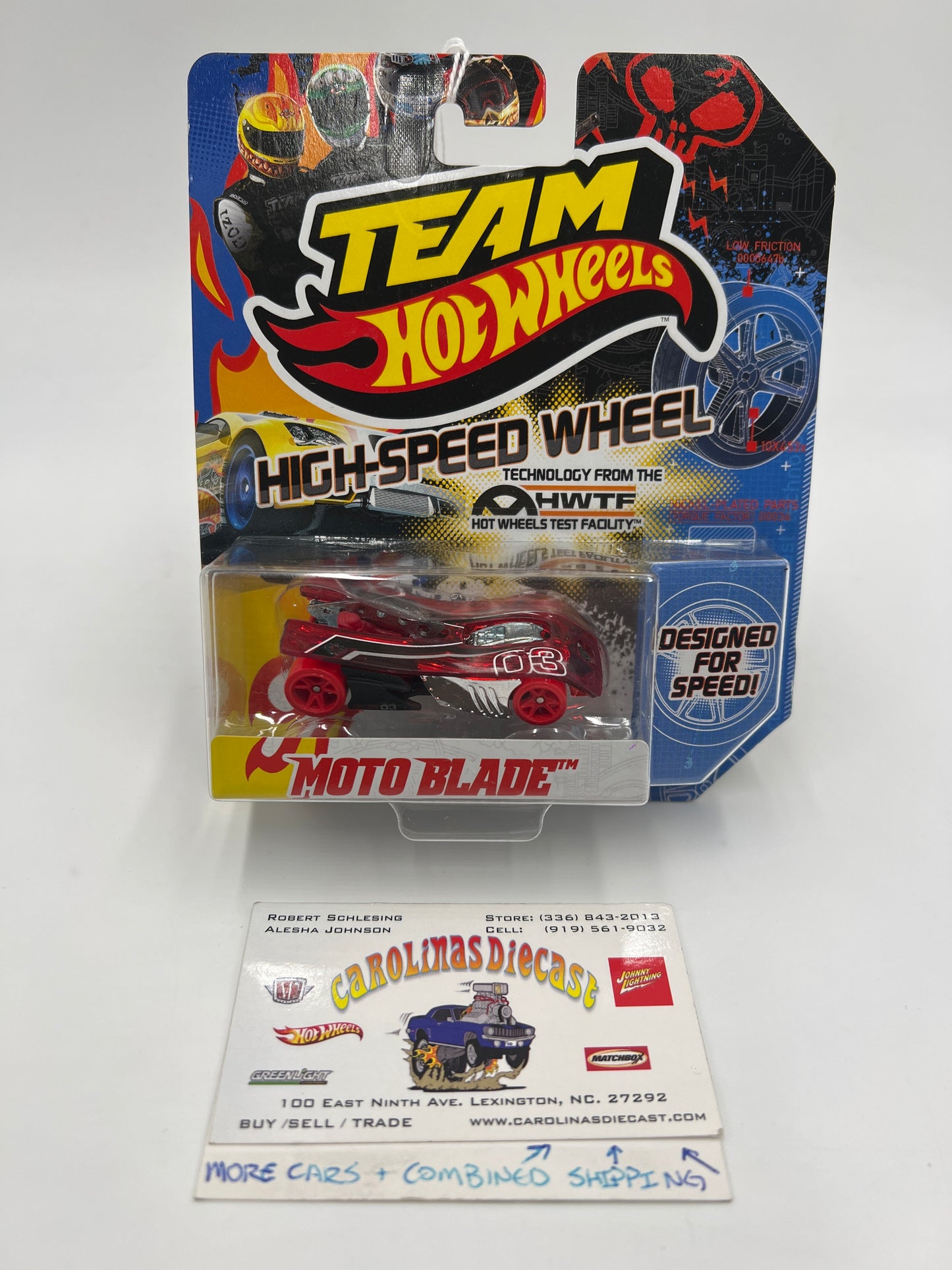 Hot Wheels Team Hot Wheels High-Speed Wheel Moto Blade SR