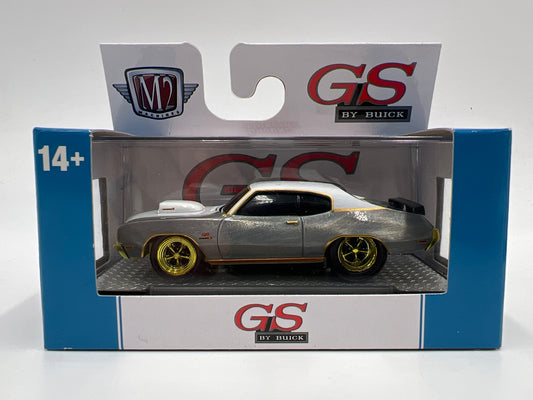 M2 Machines Ground Pounders RAW CHASE 1/250 1970 Buick GS Stage 2 R32