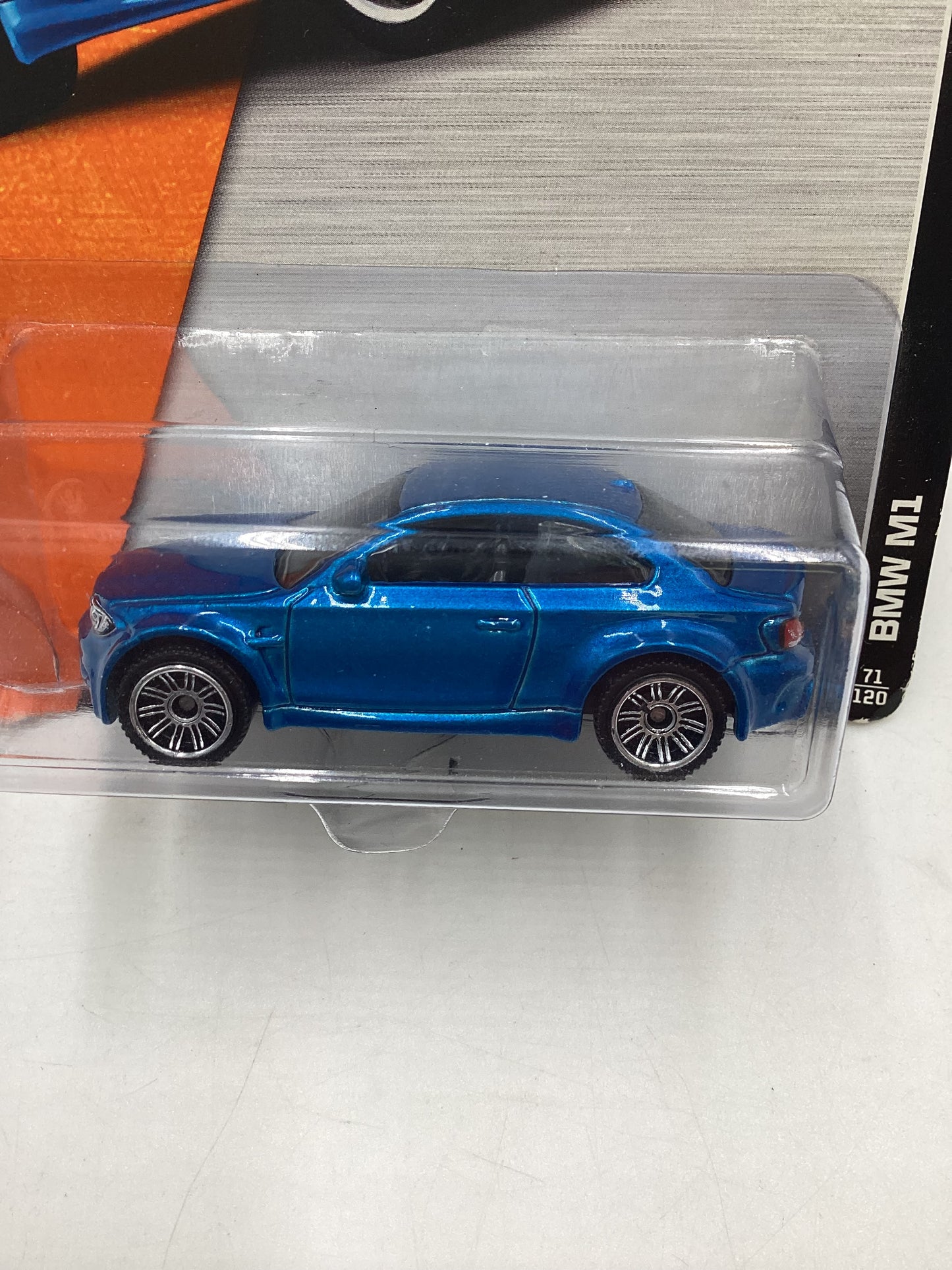 2014 Matchbox Adventure City #71 BMW M1 Blue 208F