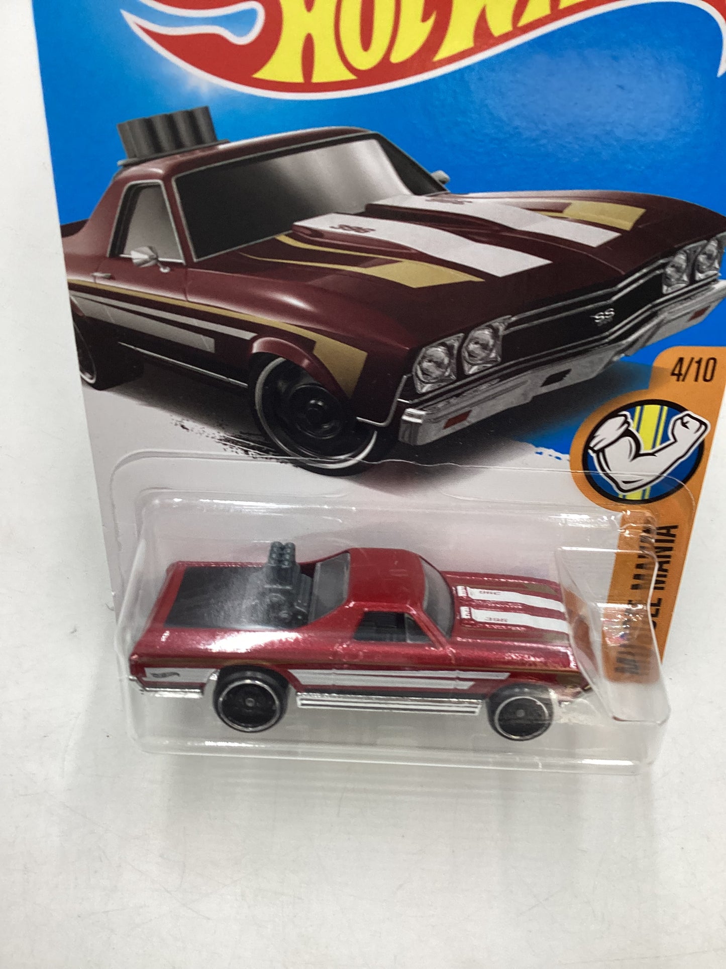 2017 Hot Wheels #216 68 El Camino Red 8C