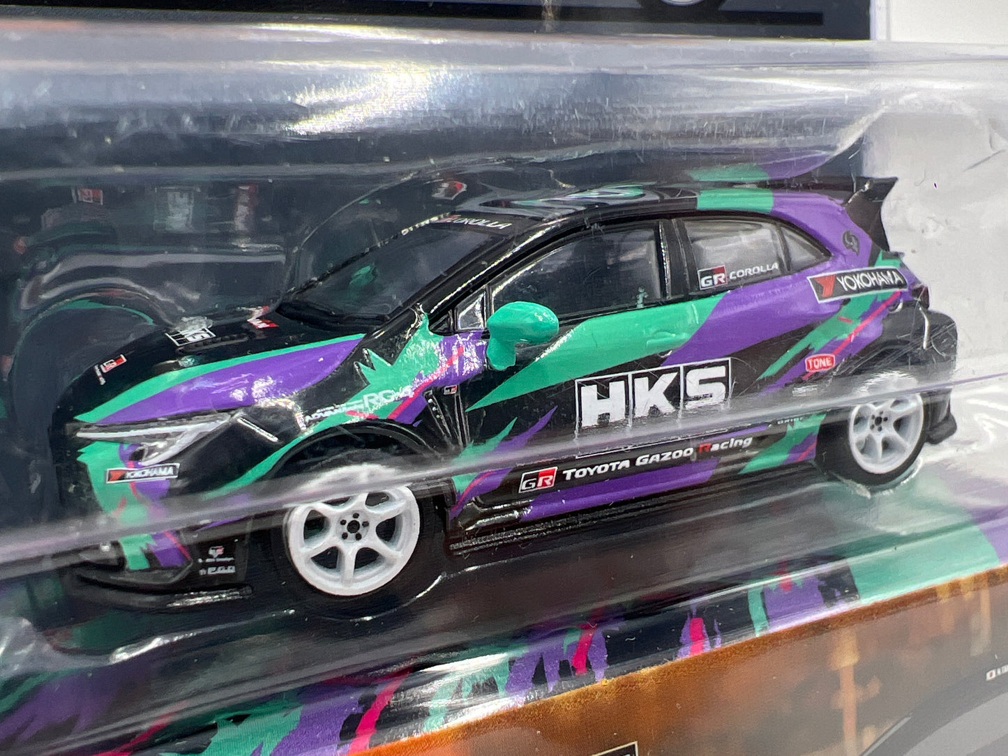 Tarmac Works Mijo Exclusives #66 CHASE HKS Toyota GR Corolla