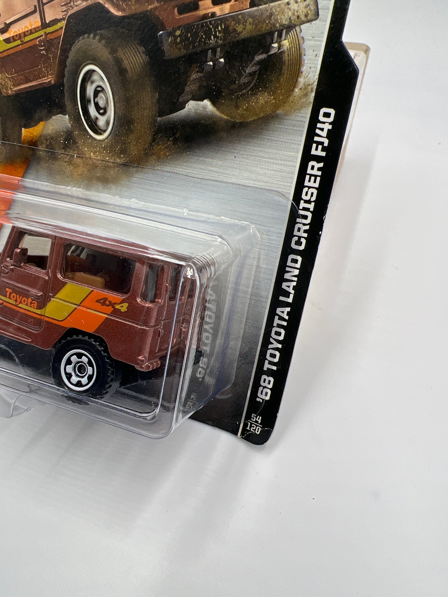 Matchbox MBX Explorers #54 68 Toyota Land Cruiser FJ40 Copper 206E
