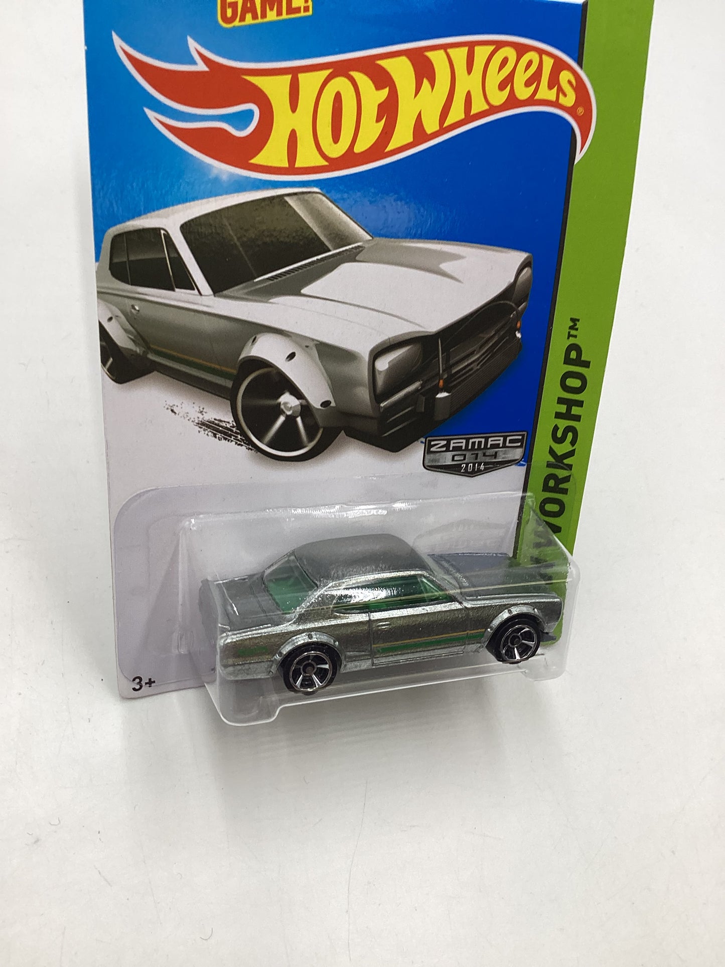 2014 Hot Wheels Zamac 014 #225 Nissan Skyline H/T 2000GT-X 148A