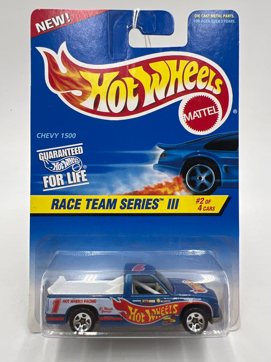 Hot Wheels Race Team Series III #534 Chevy 1500 Blue 16B