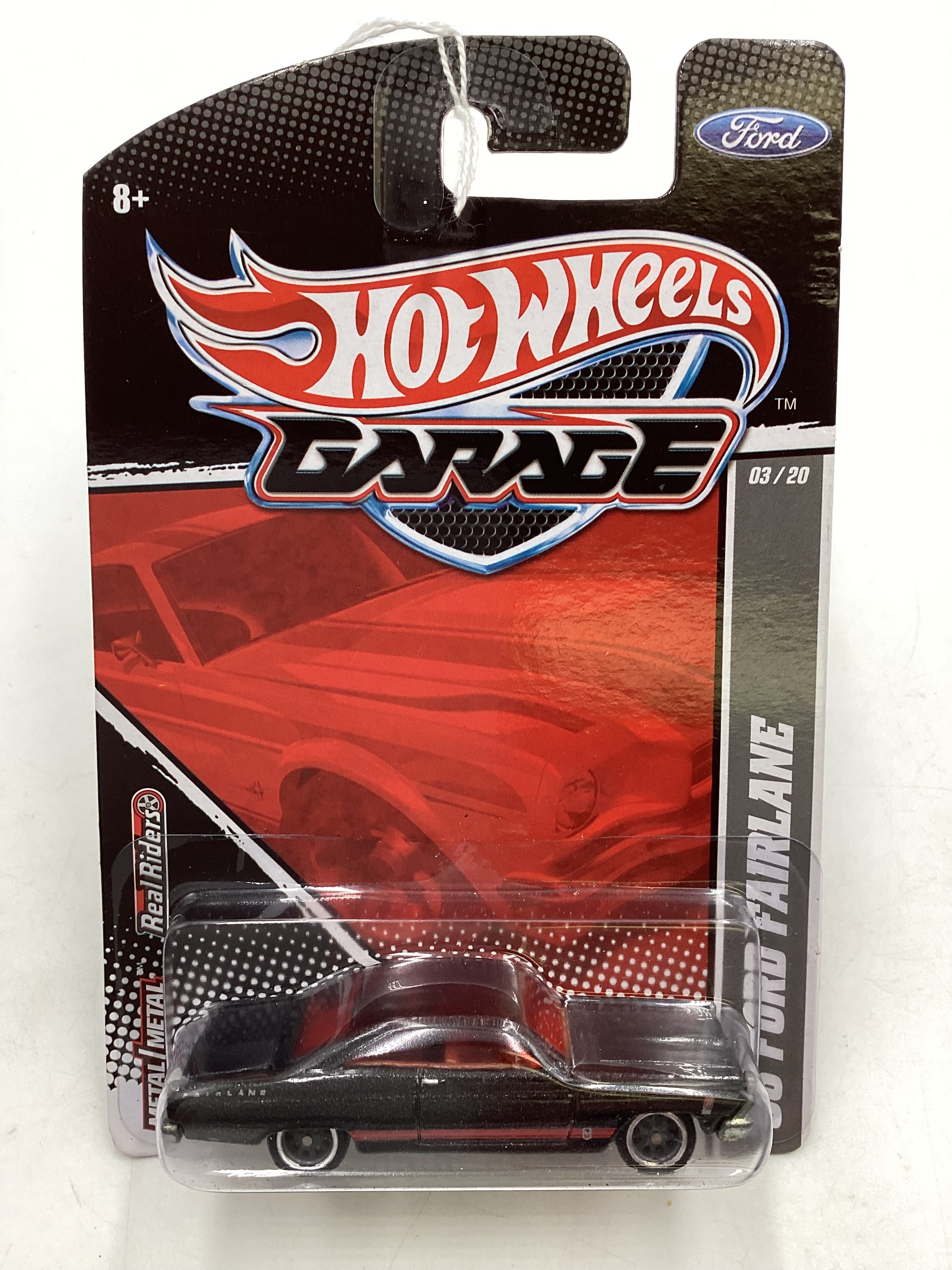 Hot Wheels Garage 03/20 66 Ford Fairlane Black metal/metal 245C