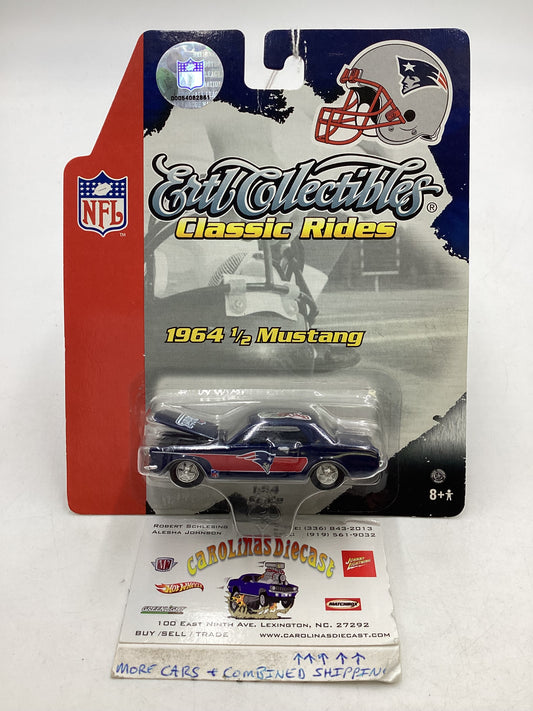 2005 Ertl Collectibles Classic Rides 64 1/2 Mustang NFL Patriots (SR)