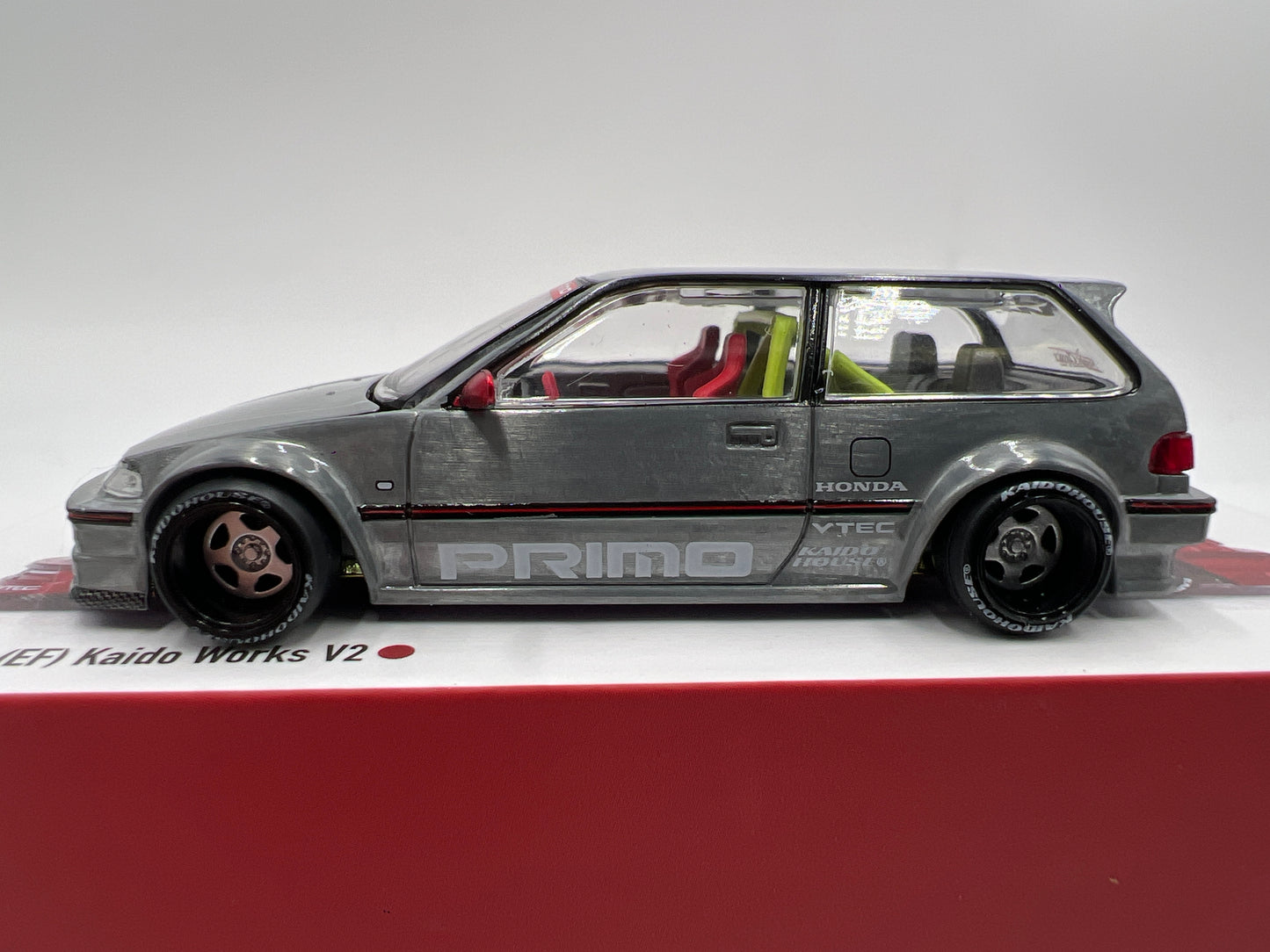 Mini GT x Kaido House #156 CHASE Honda Civic EF Kaido Works V2 Primo Raw