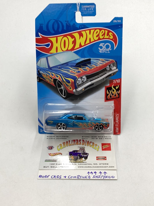 2018 Hot Wheels #206 69 Dodge Coronet Superbee 51F