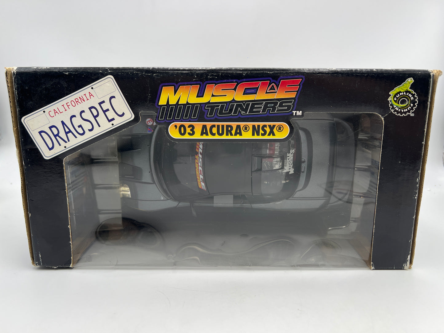 Muscle Machines 1:18 Scale Muscle Tuners 03 Acura NSX Gray/Black