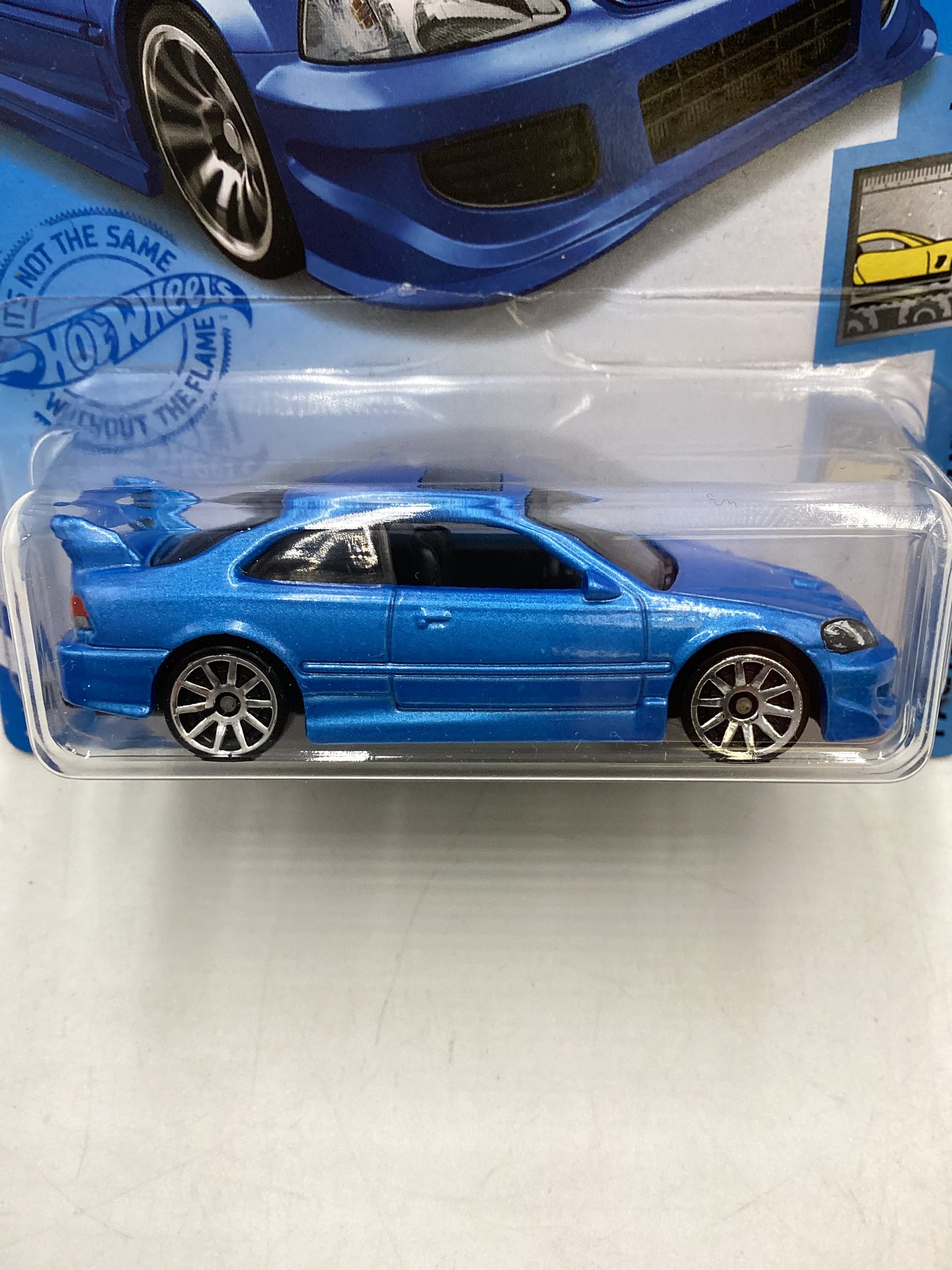 2021 Hot Wheels #63 Honda Civic Si Blue 79B