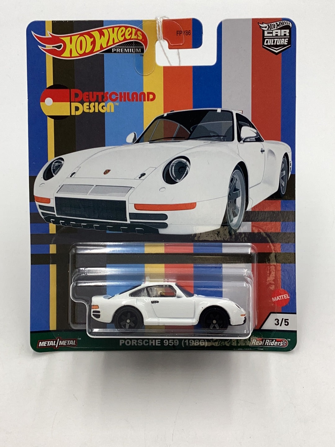 Hot wheels car culture Deutschland Design Porsche 959 (1986) 3/5 254I