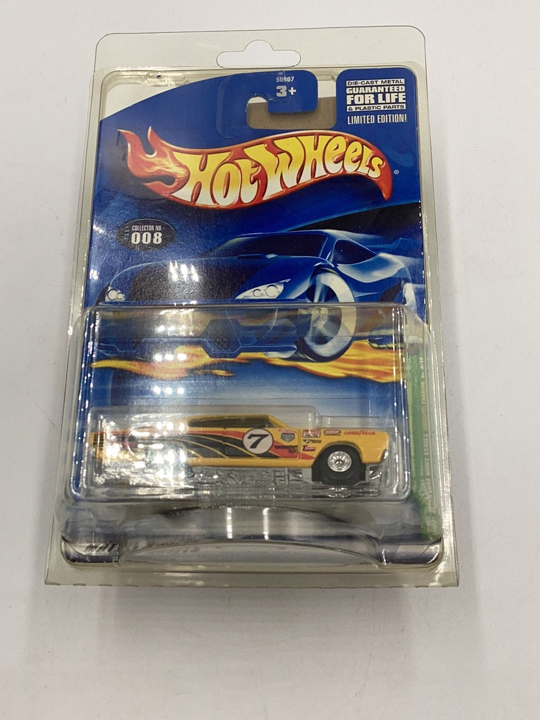 2001 Hot Wheels Treasure Hunt #8 Dodge Charger Real riders 62B