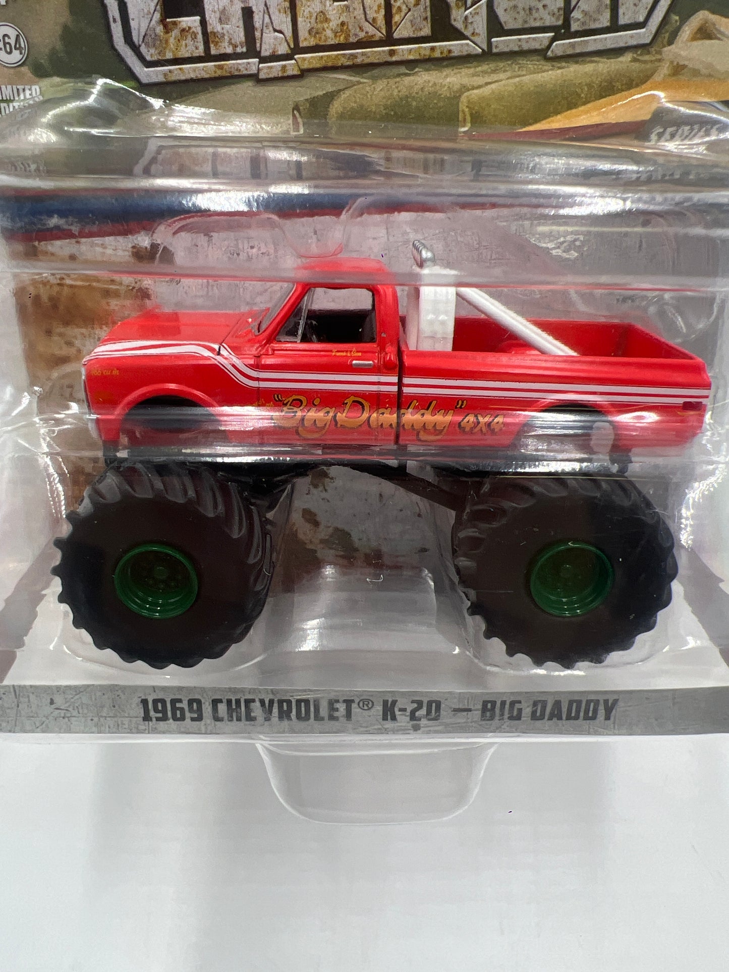 Greenlight Kings of Crunch Series 13 1969 Chevrolet K-20 Big Daddy Greenie CHASE