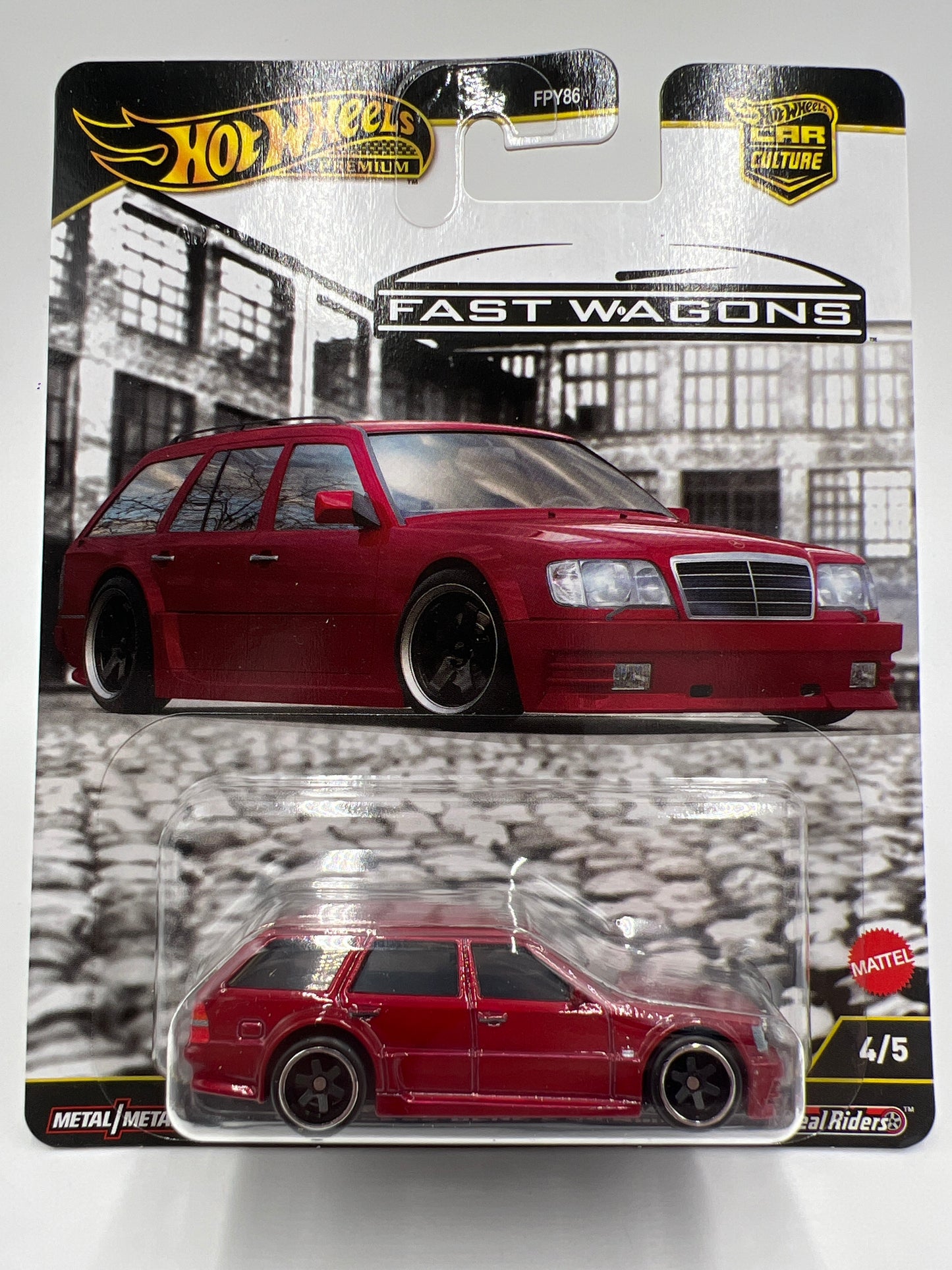 2025 Hot Wheels Car Culture Premium Fast Wagons Full Set Of 5