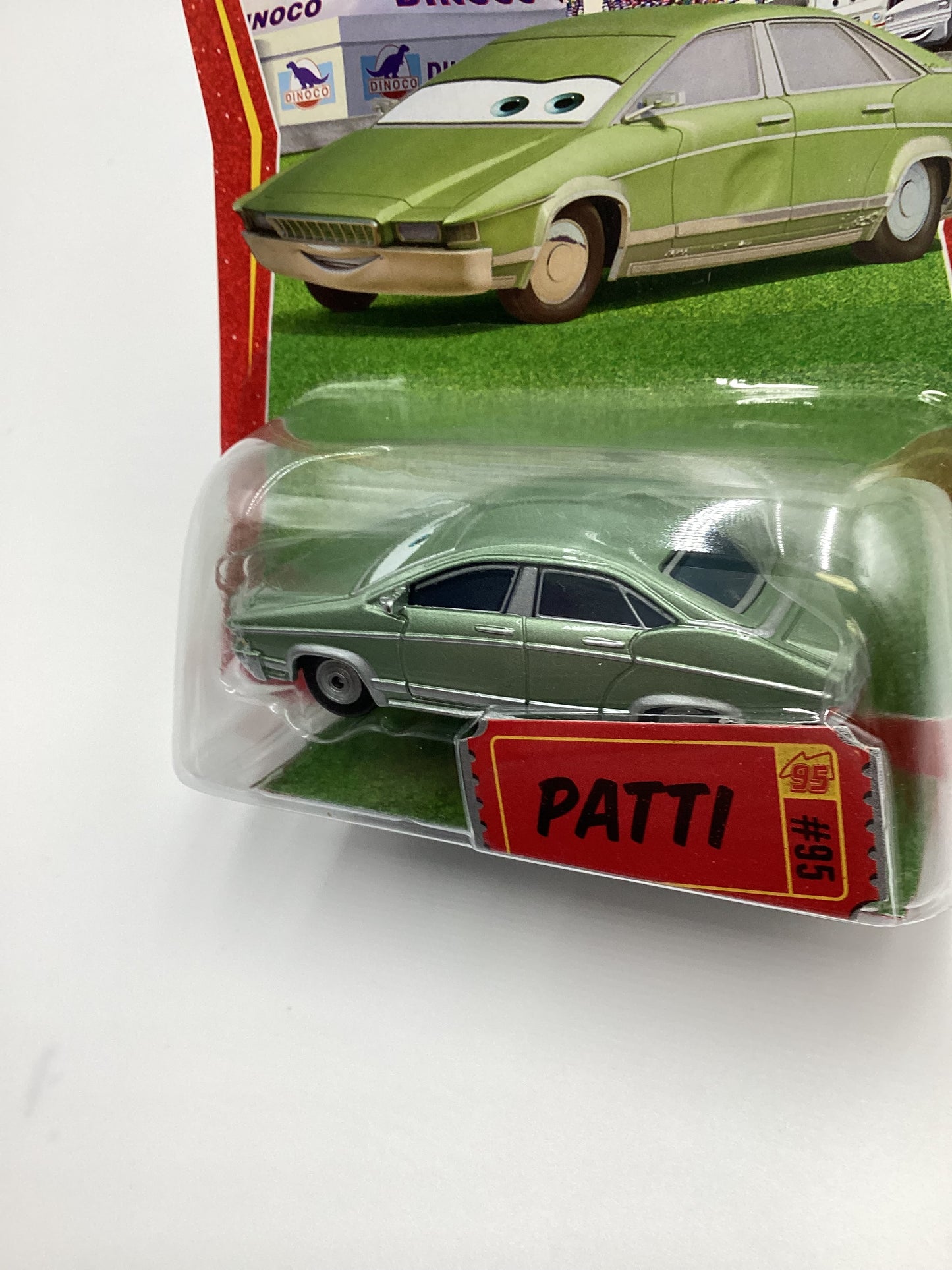 Disney Pixar Cars Race O Rama #95 Patti Green 140F