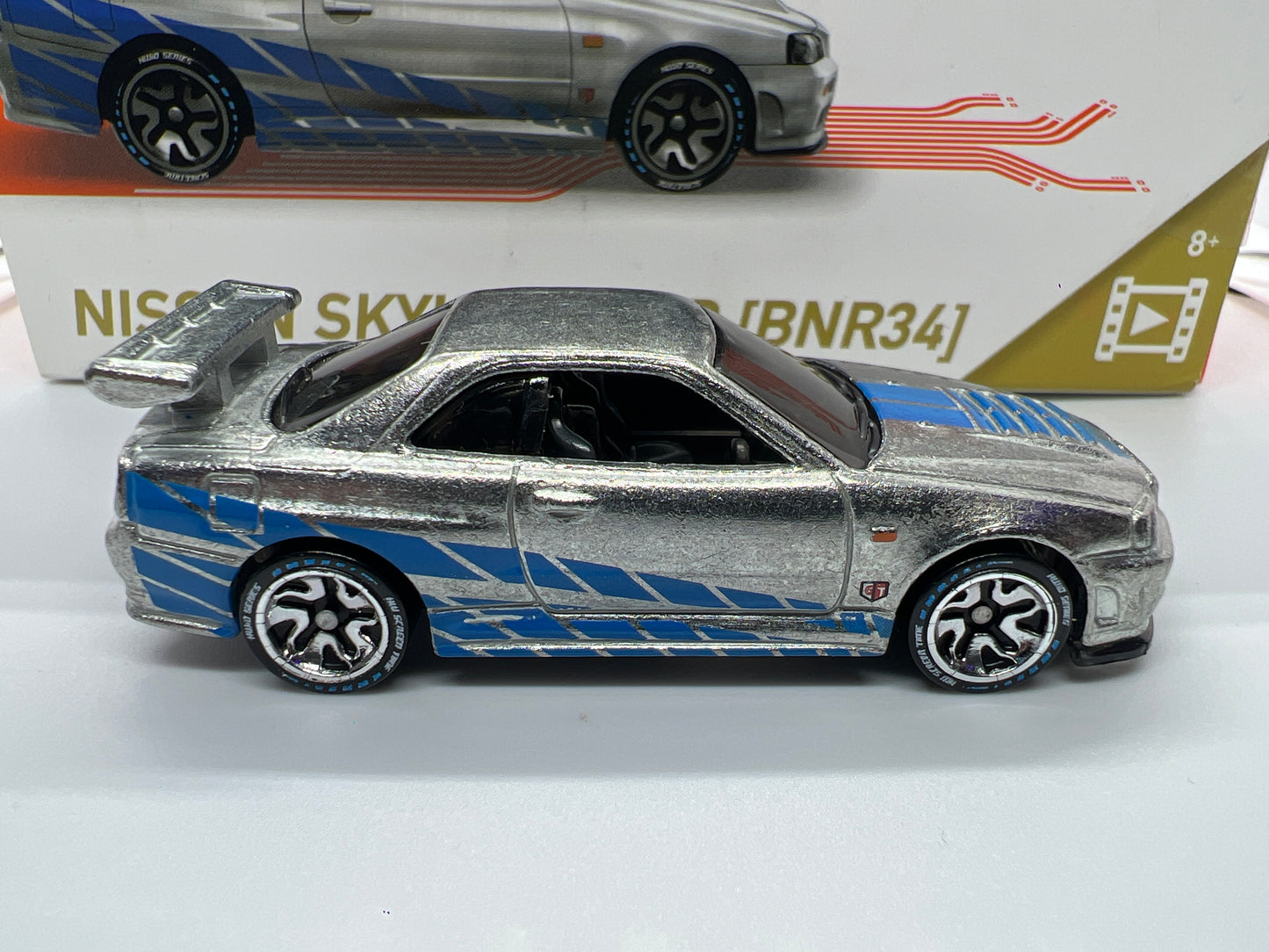 Hot Wheels ID Fast and Furious Nissan Skyline GT-R BNR34 Opened