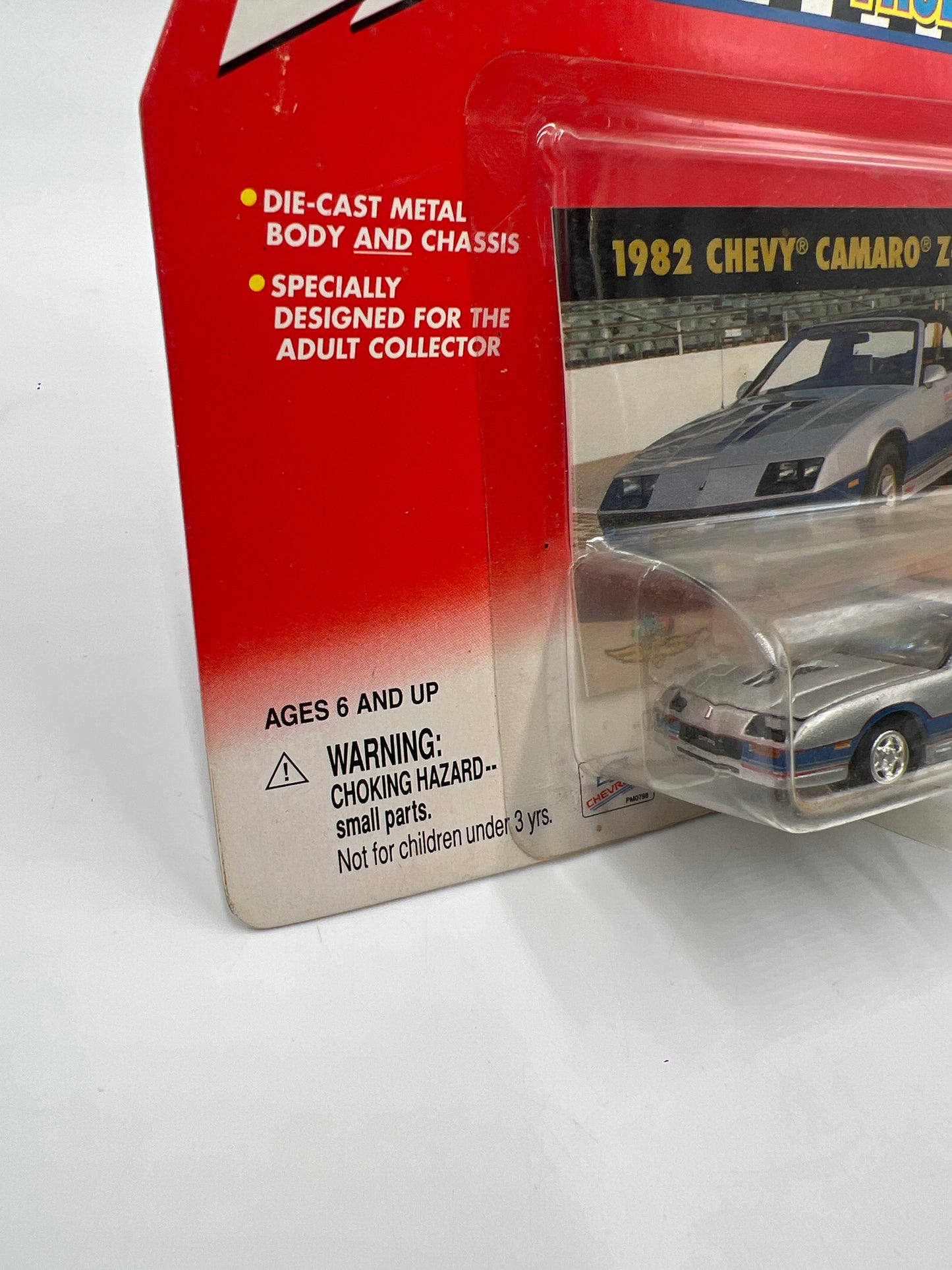 Johnny Lightning Official Pace Cars 1982 Chevy Camaro Z-28 Silver *Veins* 221G