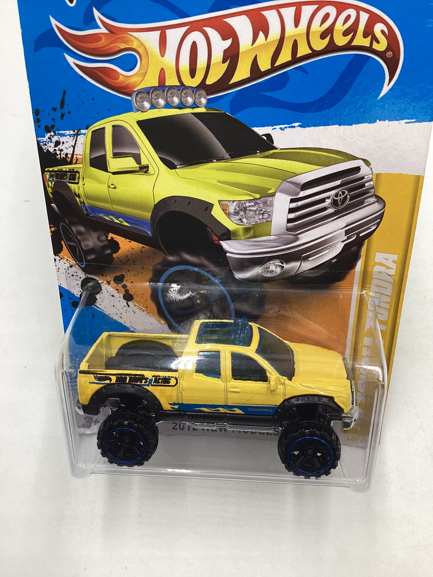 2012 Hot Wheels New Models #40 10 Toyota Tundra Yellow 94C