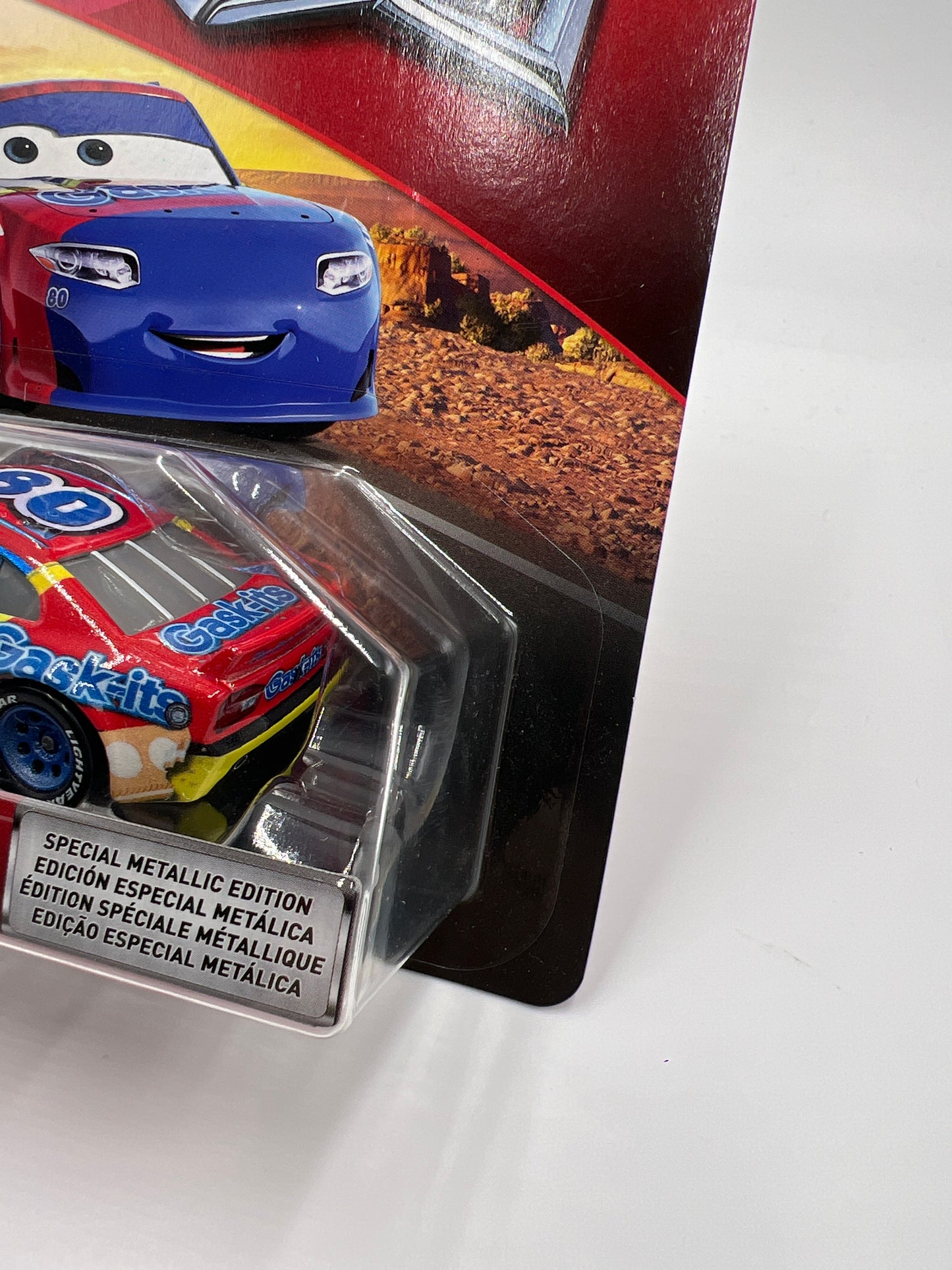 Disney Pixar Cars Scavenger Hunt Chase Metallic Rex Revler #80 140D