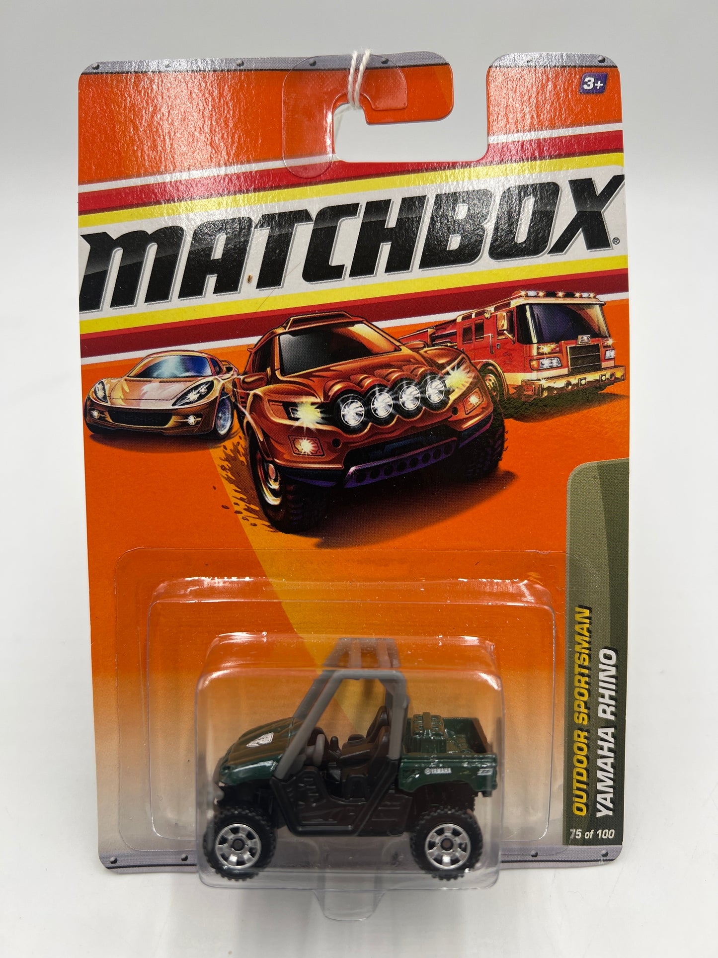 Matchbox 2010 Outdoor Sportman Yamaha Rhino Green #75 67H