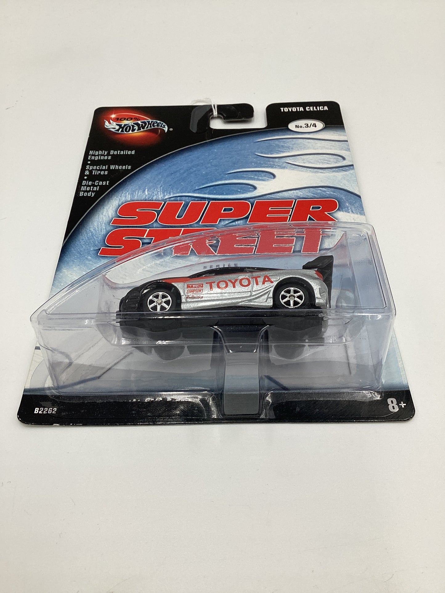 Hot Wheels 100% Super Street #3 Toyota Celica Black/Silver 242G