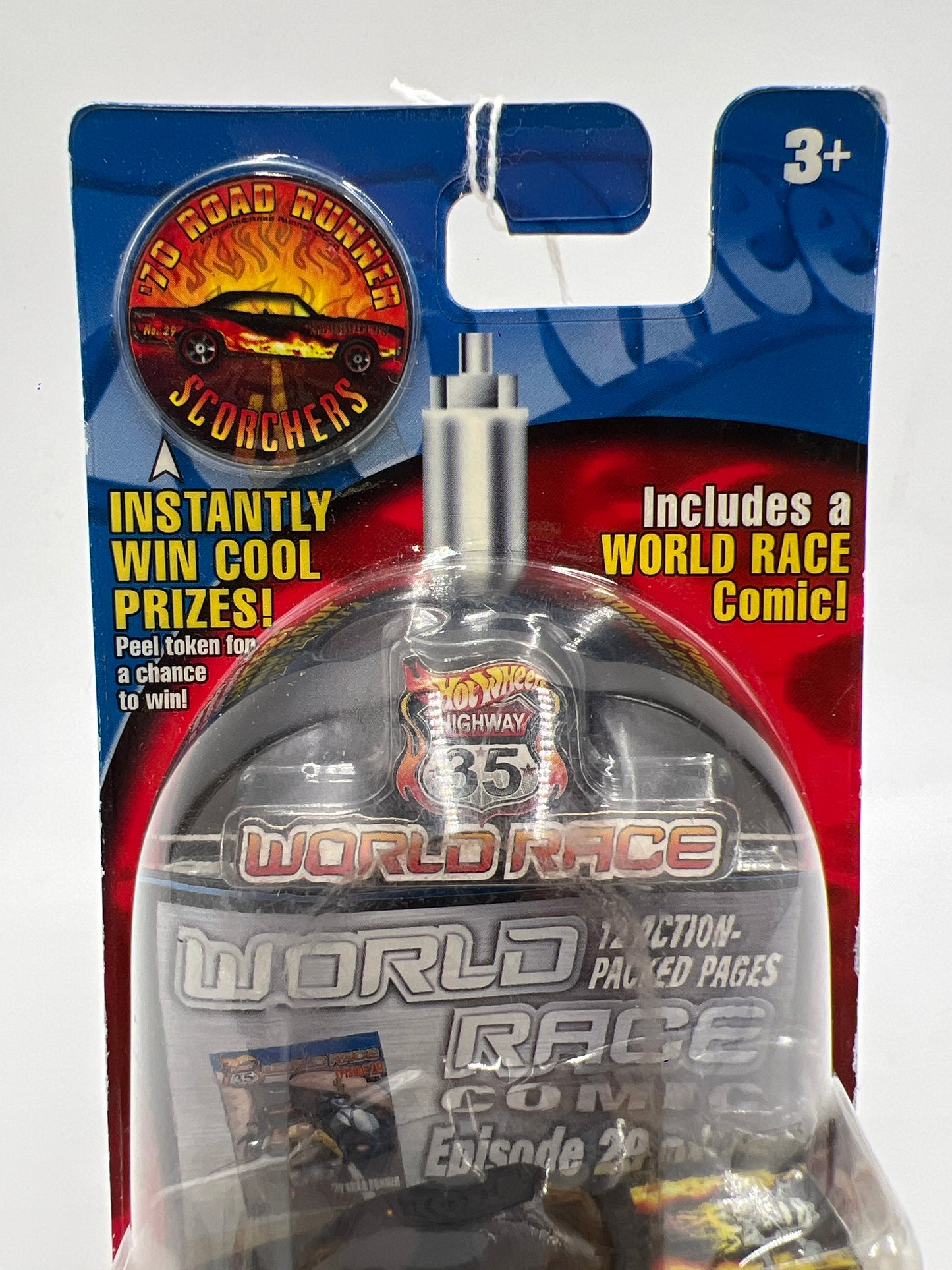 Hot Wheels Highway 35 World Race Wave Scorchers #29 70 Plymouth Road Runner VHTF