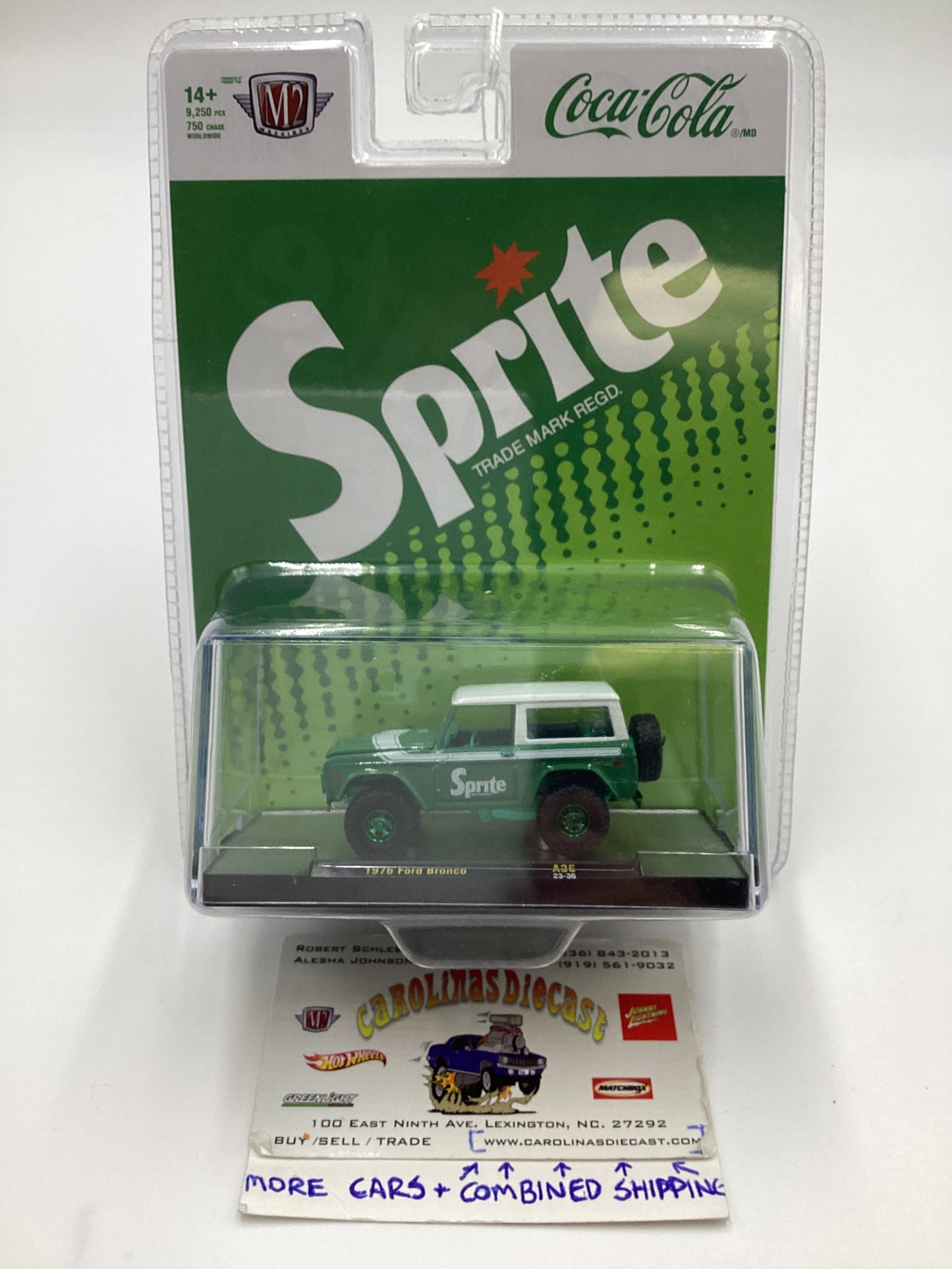 M2 MACHINES Sprite 1976 Ford Bronco Chase 1/750 A35