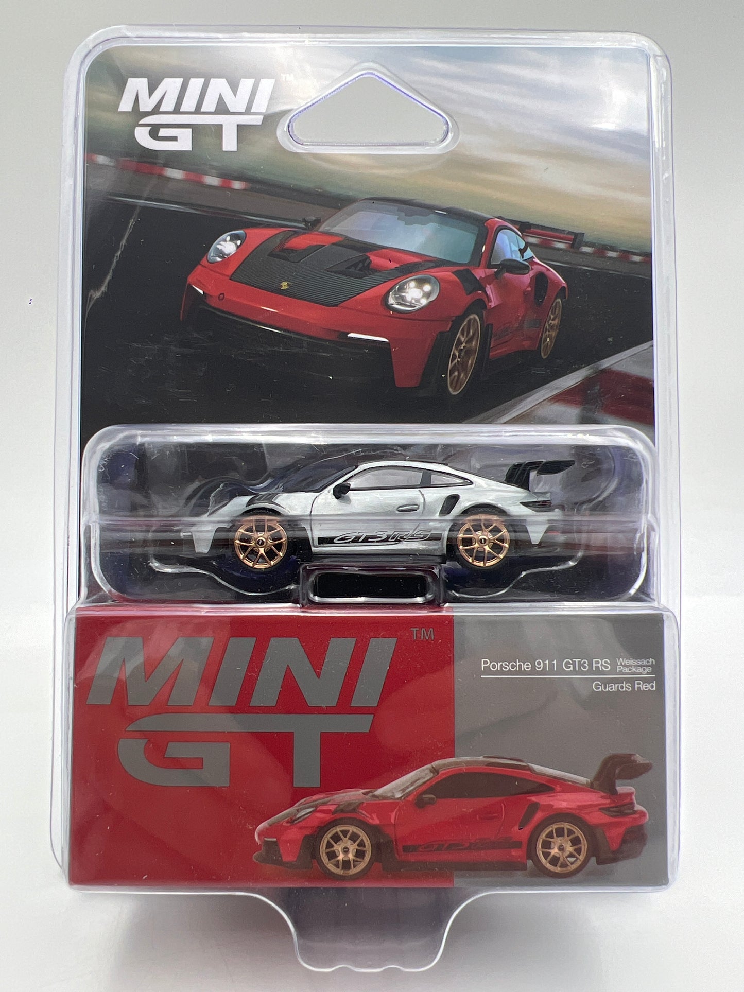 Mini GT #1060 CHASE Porsche 911 GT3 RS Weissach Package