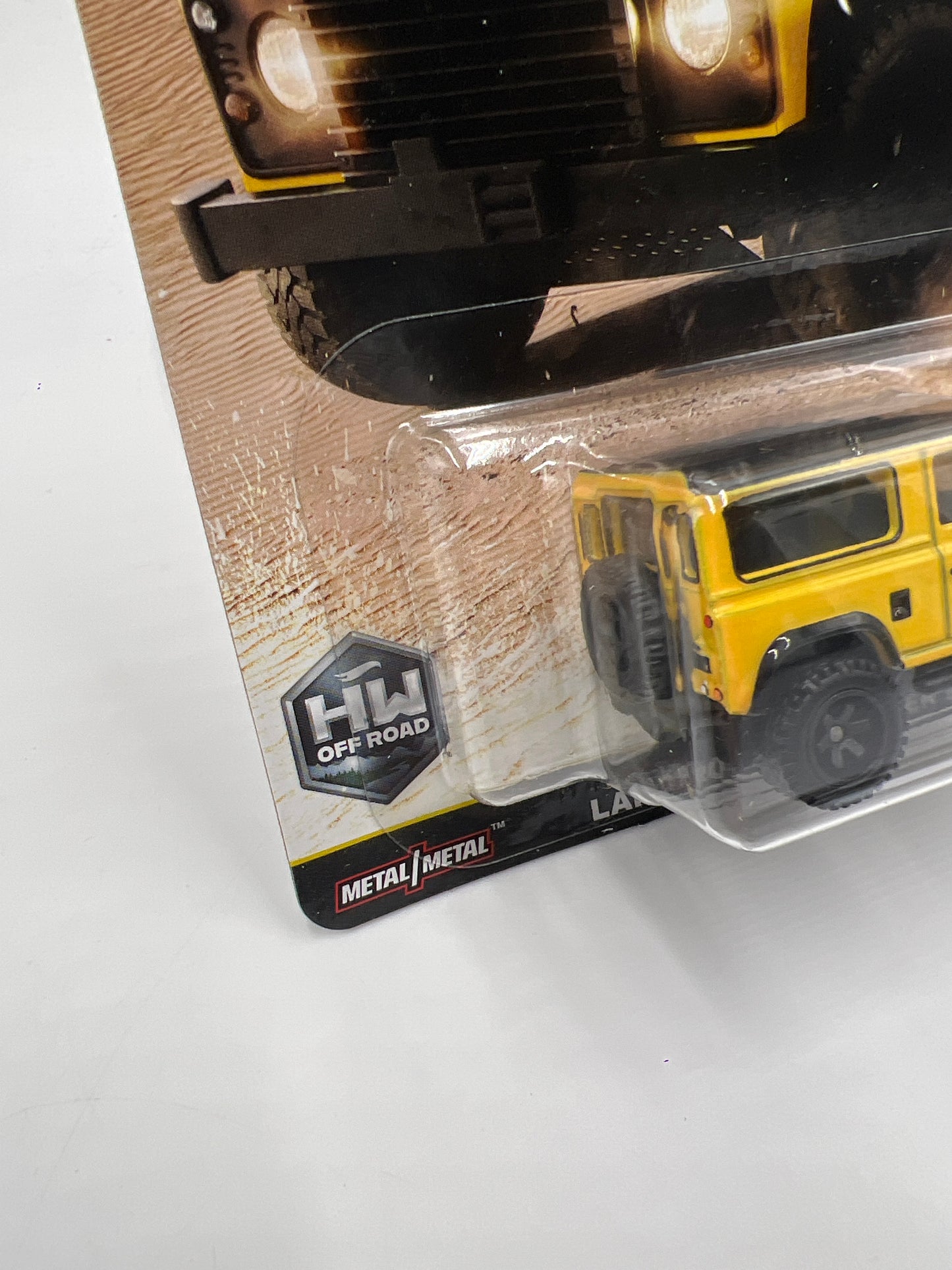 2025 Hot Wheels Car Culture HW Off Road #2 Land Rover Defender 90 Yellow 253B