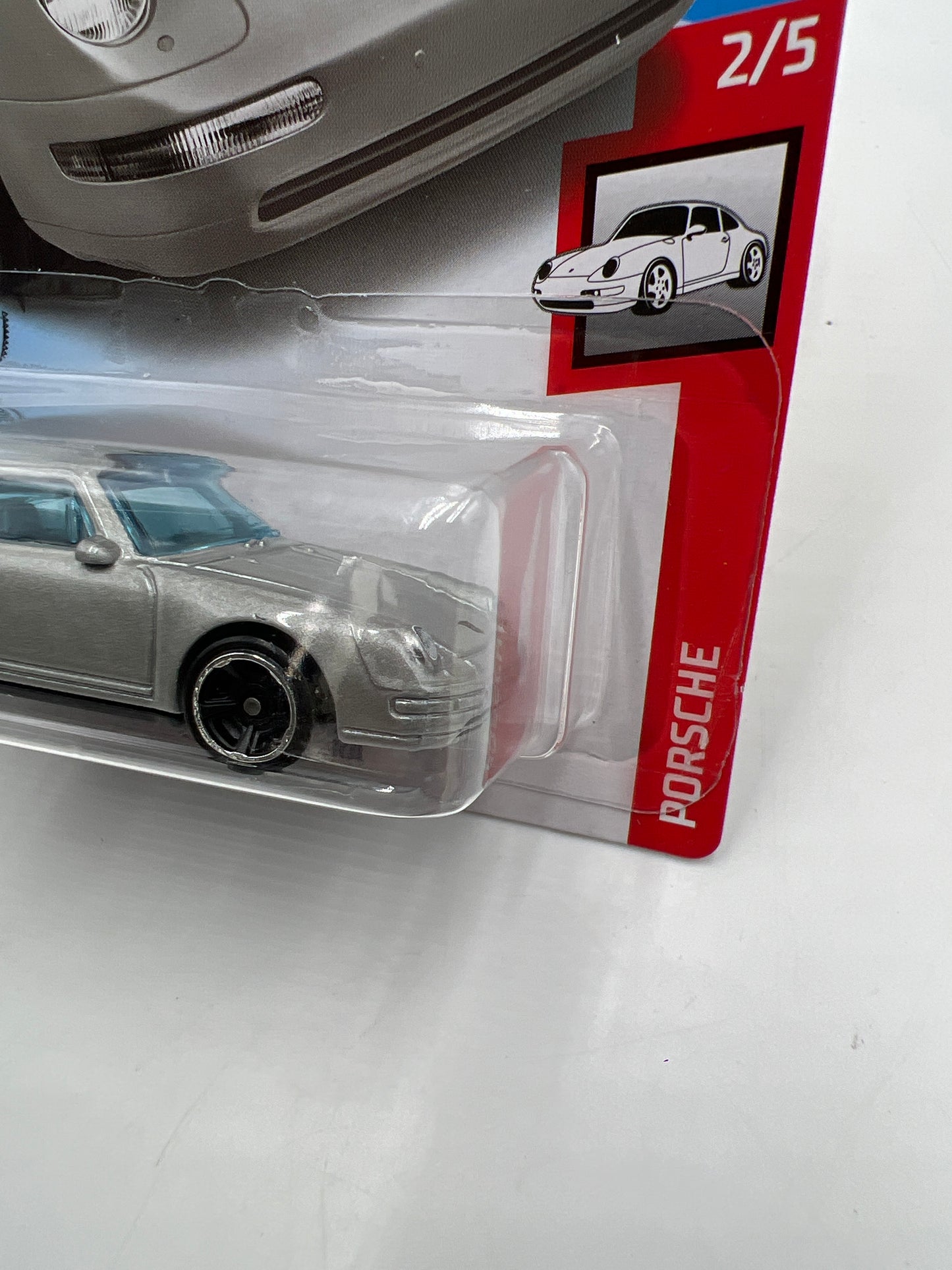 2020 Hot Wheels #72 Kroger Exclusive 96 Porsche Carrera Silver