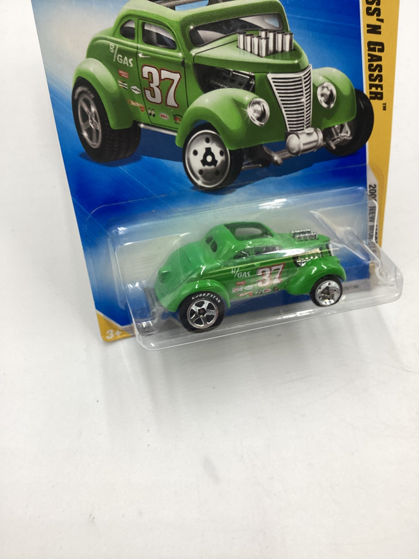 2008 Hot Wheels New Models #25 Pass N Gasser Green 56E