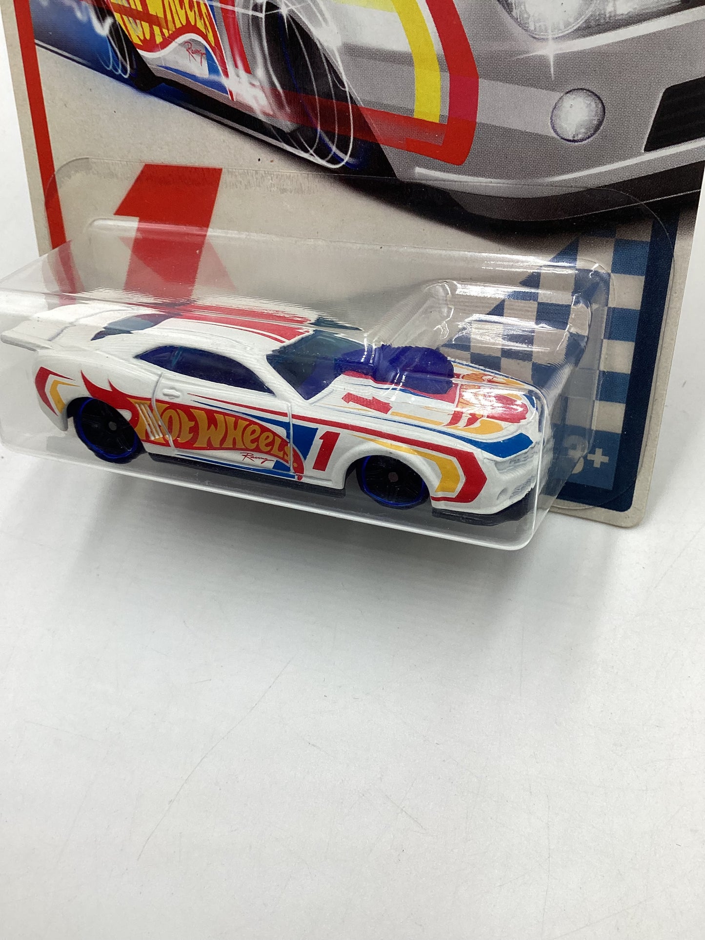 2017 Hot wheels Racing Circuit #1 10 Pro Stock Camaro White 154i