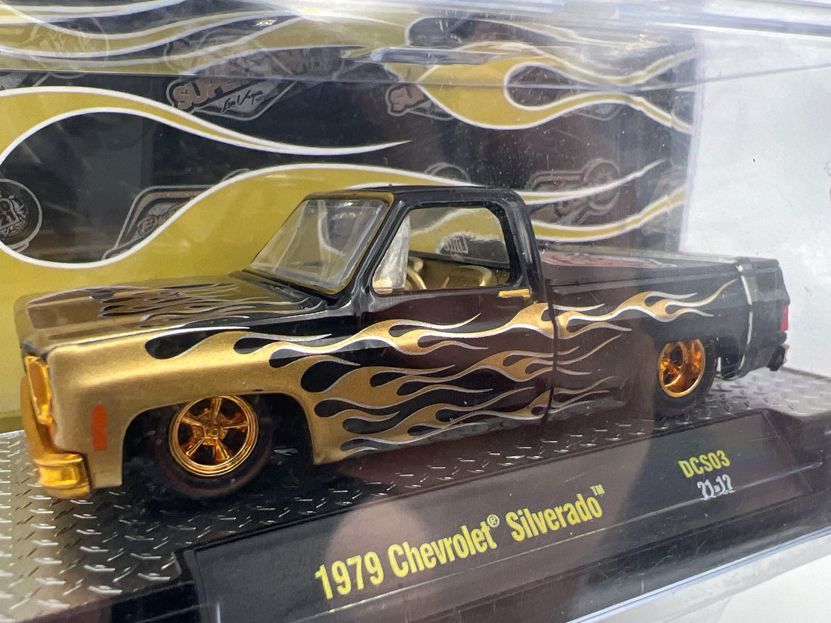 2021 M2 Machines DCS03 Las Vegas Diecast Super Con 1979 Chevrolet Silverado