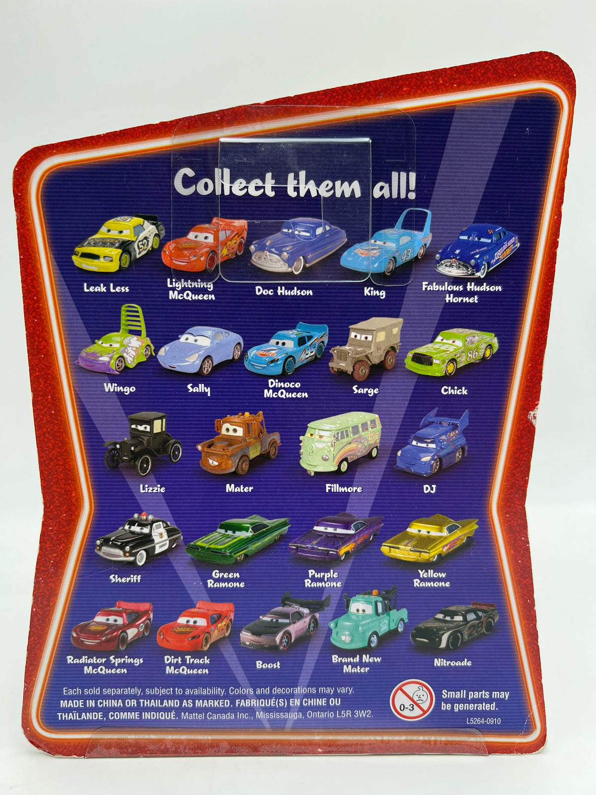 Disney Pixar Cars Supercharged Leak Less 142H
