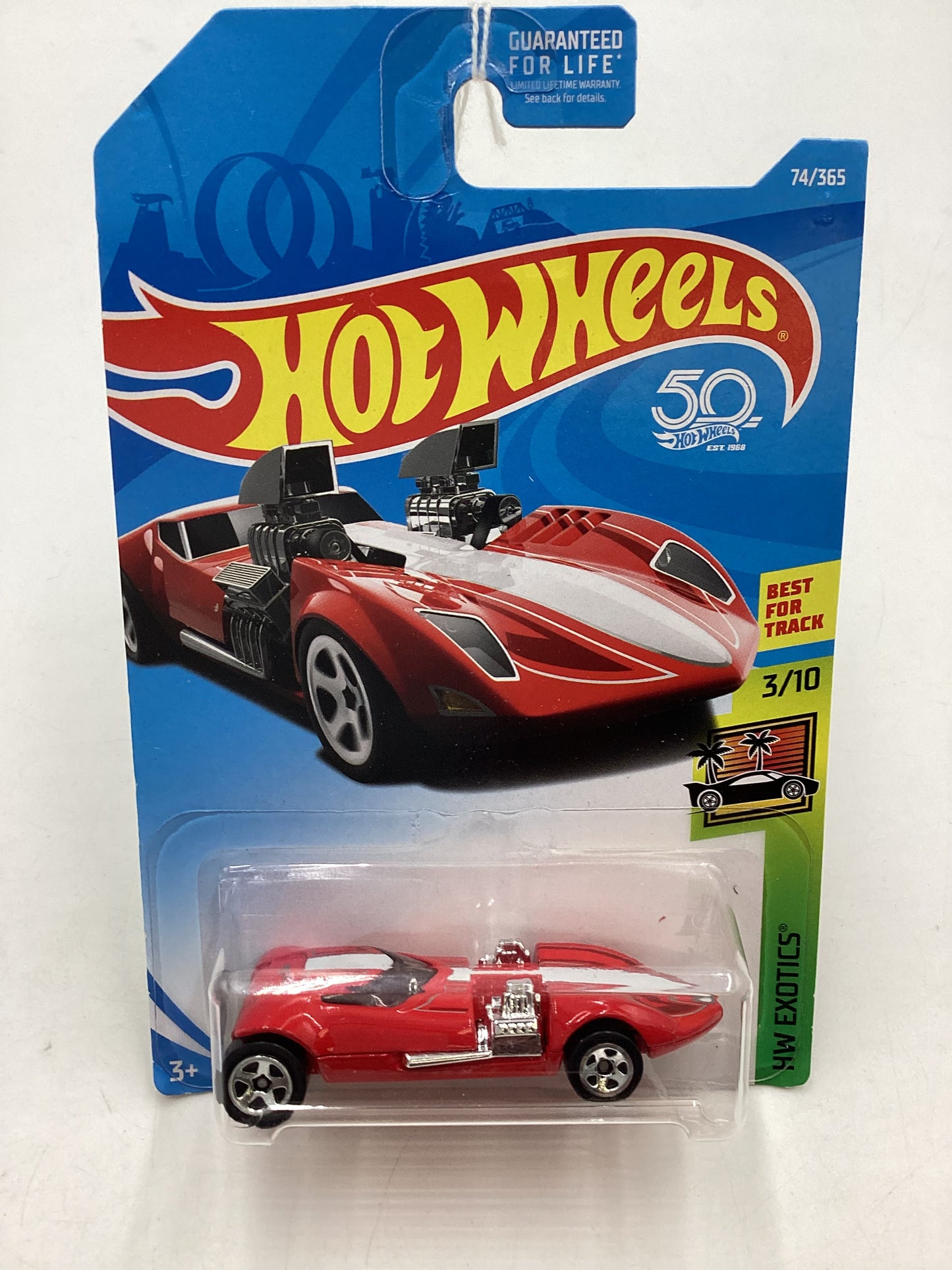2018 Hot Wheels #074 Twin Mill Red 59E