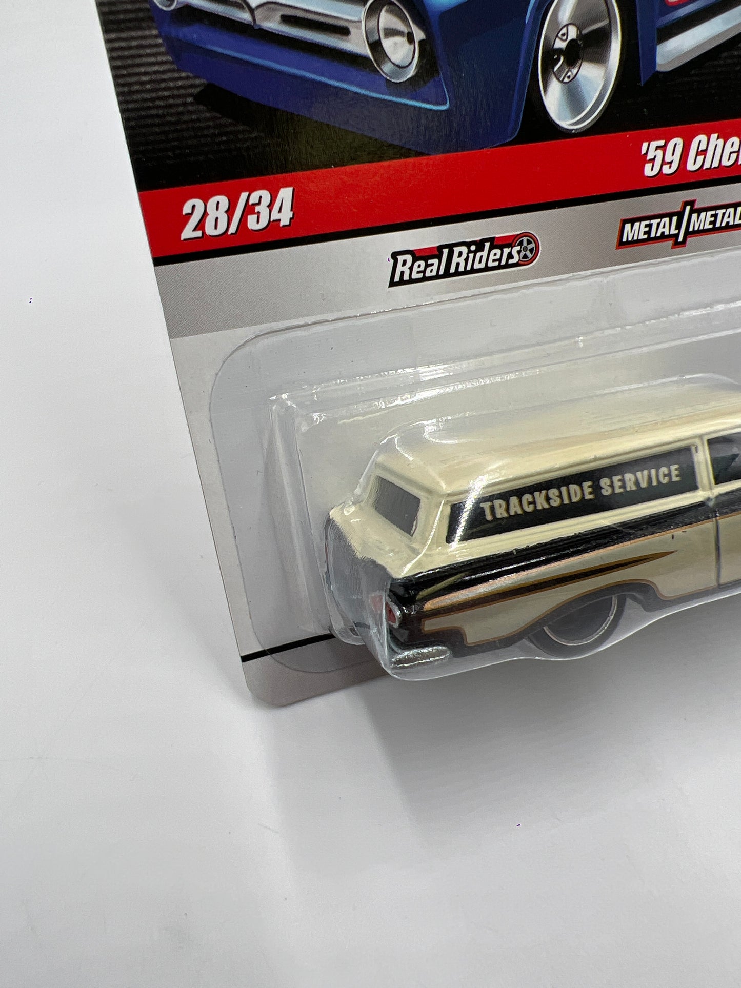 Hot Wheels Slick Rides #28 59 Chevy Delivery Hurst Cream/Black 243A
