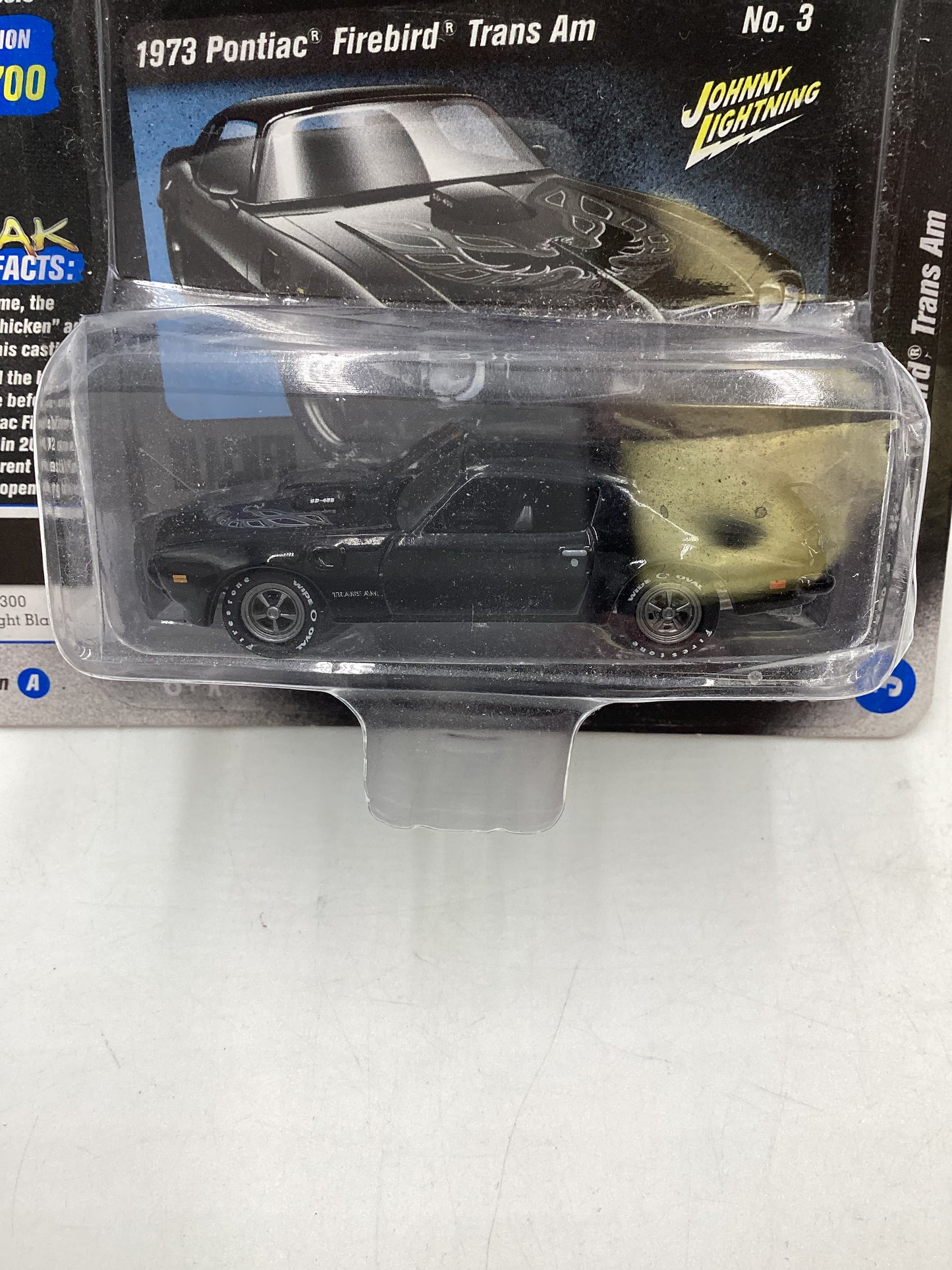 Johnny Lightning Blacked Out 1973 Pontiac Firebird Trans Am 191D