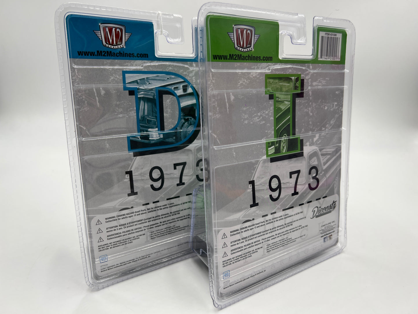 M2 Machines Diecastz 1973 Chevy Trucks Full Set Of 8 RZ02