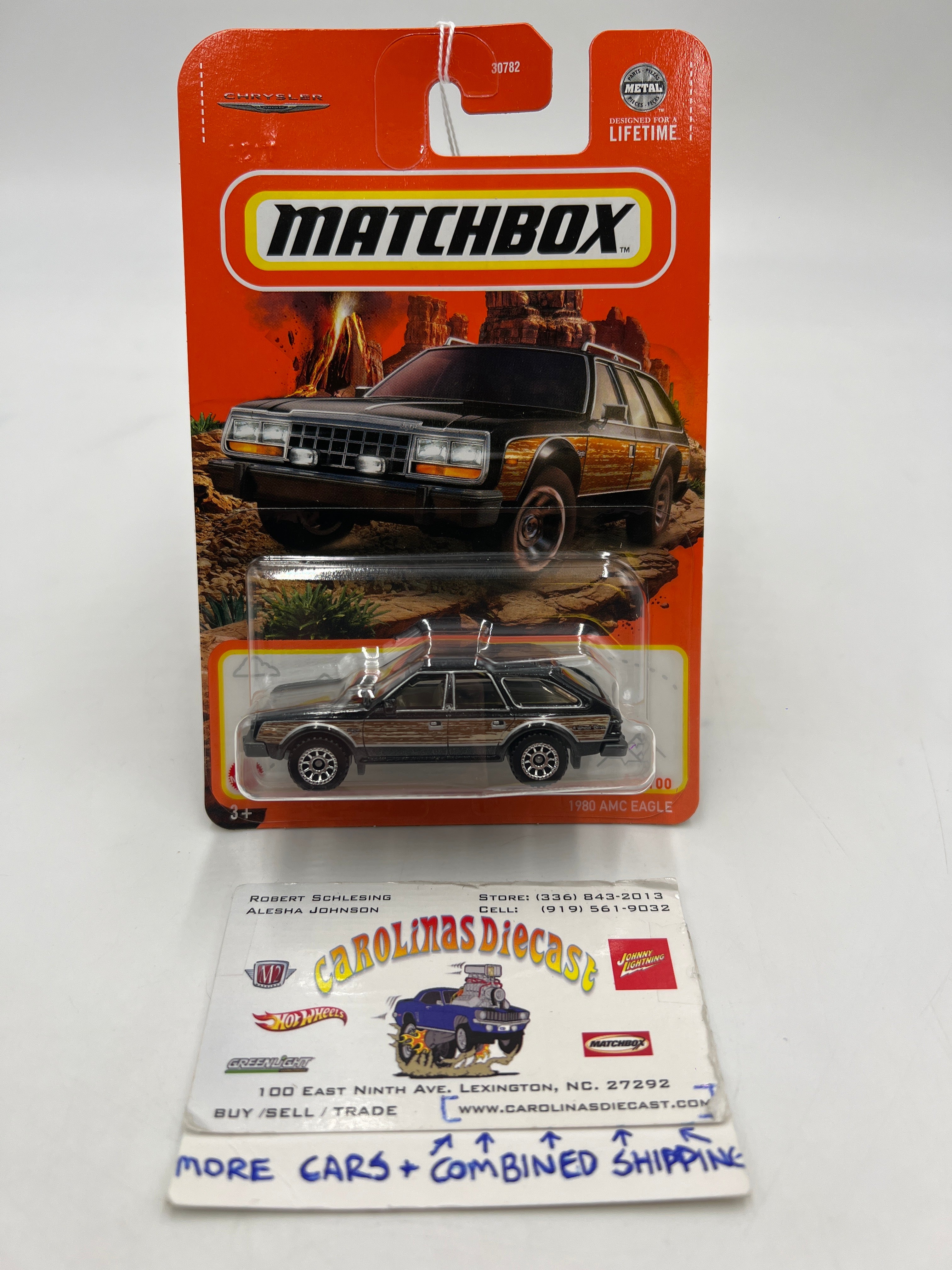 2024 Matchbox #22 1980 AMC Eagle Black 212D – carolinasdiecast