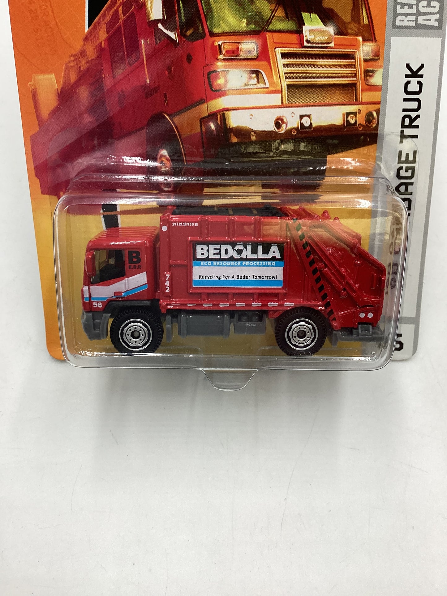 Matchbox City Action 08 Garbage Truck #46 207D