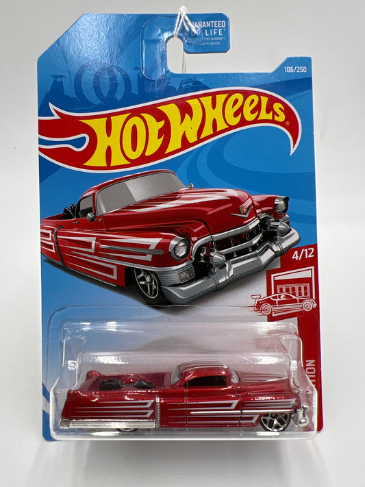 2019 Hot Wheels Target Exclusive Red Edition #106 Custom 53 Cadillac Red 146H
