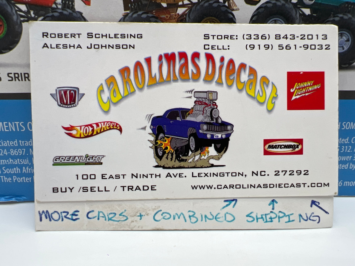 Hot Wheels Monster Trucks Demolition Doubles VW Drag Bus Vs Volkswagen Beetle 136G