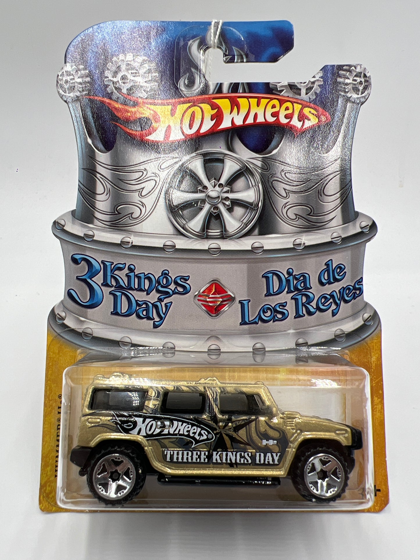 2010 Hot Wheels 3 Kings Day Hummer H2 Gold 158D