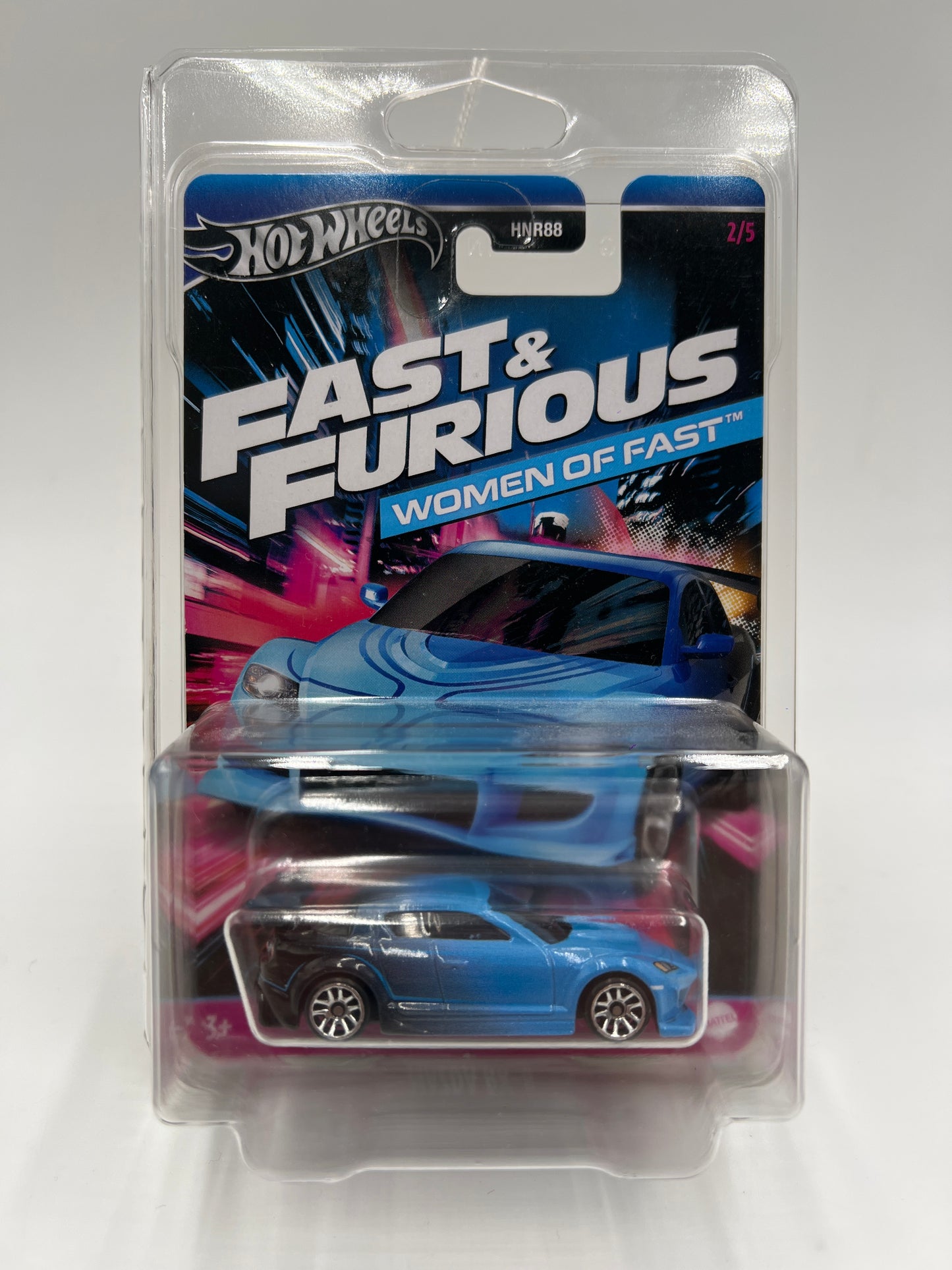 2024 Hot Wheels Fast and Furious Women of Fast #2 Mazda RX-8 Blue W/Protector