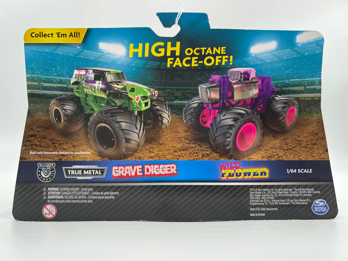Monster Jam Double Down Showdown Brodozer & Gas Monkey Garage VHTF