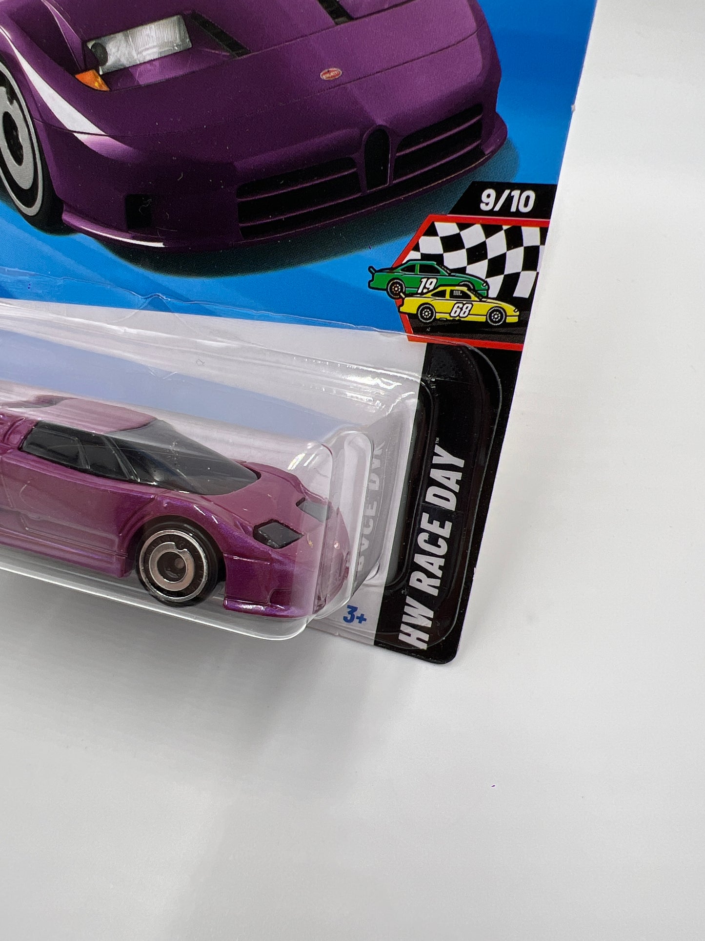 2025 Hot Wheels L Case Race Day #221 94 Bugatti EB110 SS Purple 102C